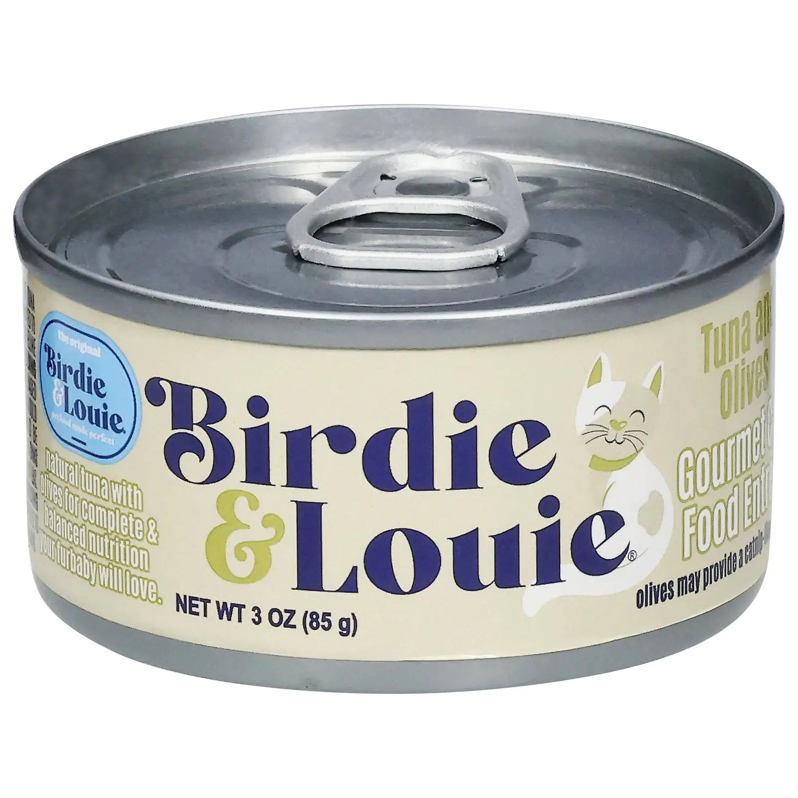 Birdie & Louie - Cat Food Tuna Olivies - Cs Of 12-3 Oz Birdie & Louie