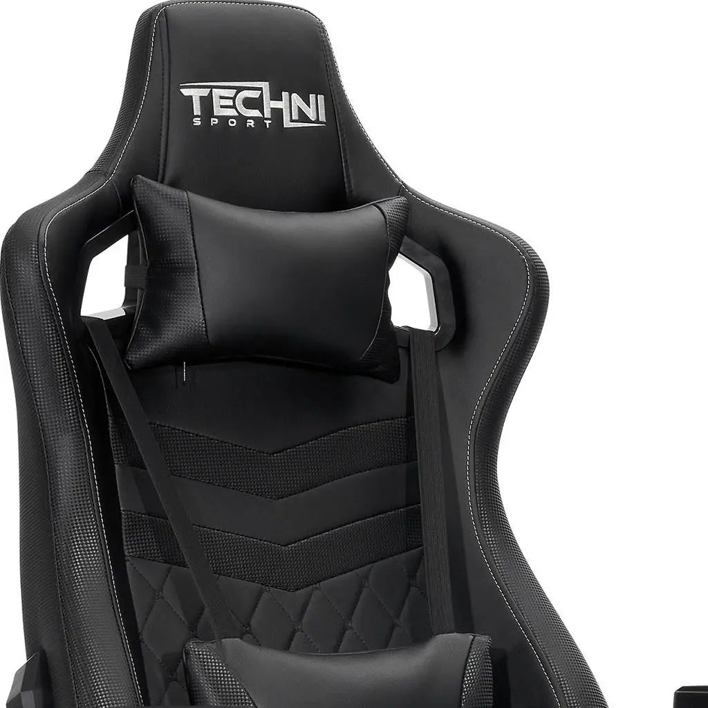 Black Adjustable Height Swivel Rolling Gaming Chair Homeroots Office