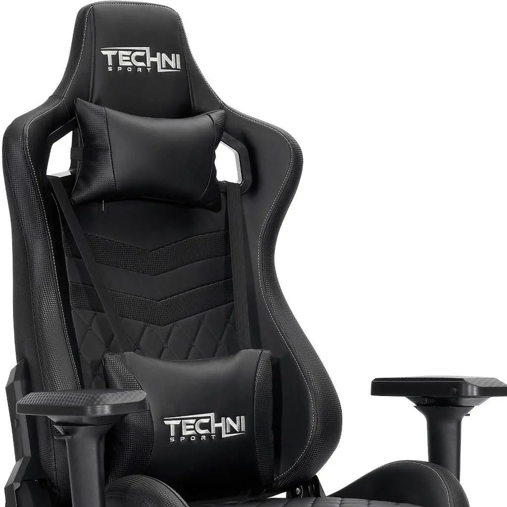 Black Adjustable Height Swivel Rolling Gaming Chair Homeroots Office
