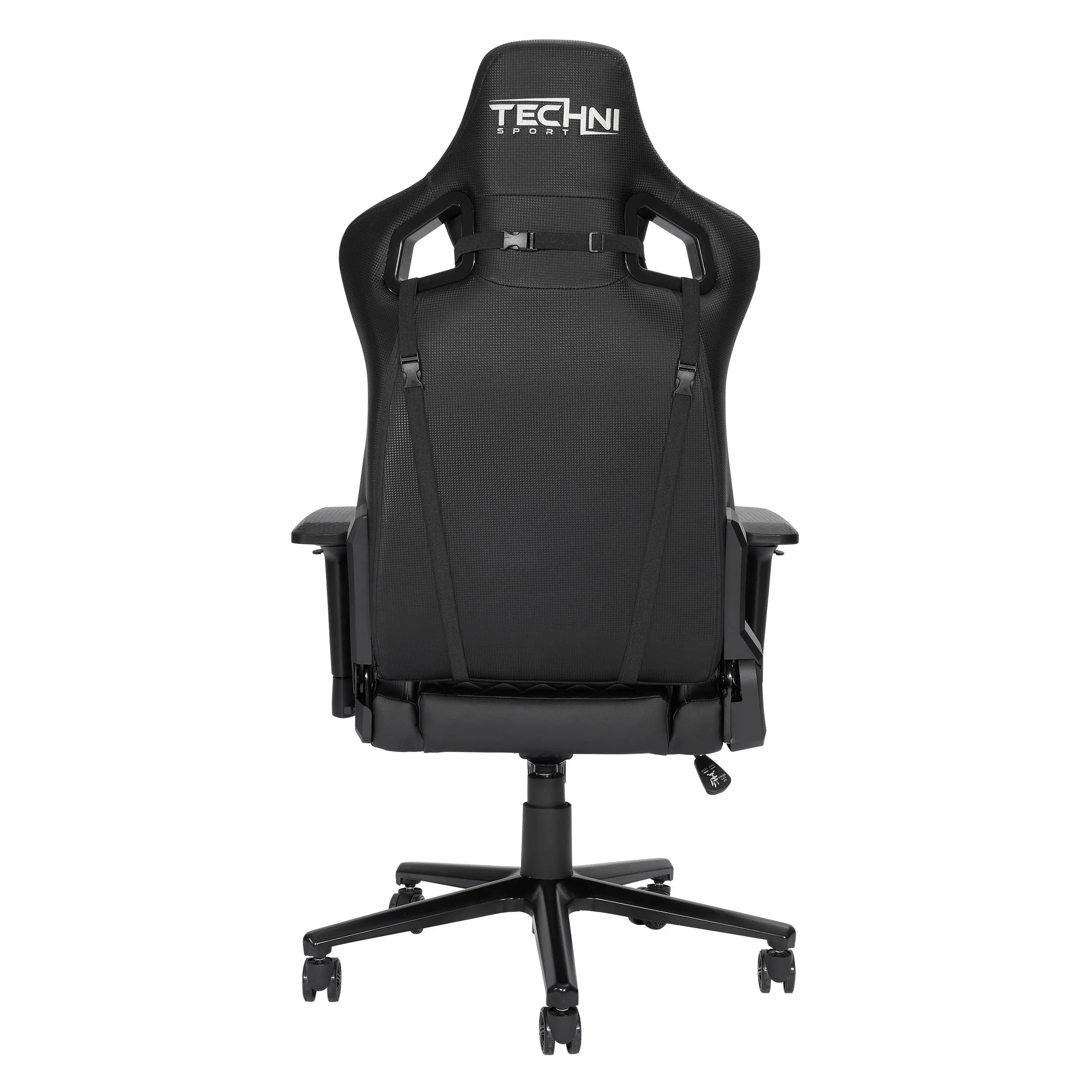 Black Adjustable Height Swivel Rolling Gaming Chair Homeroots Office