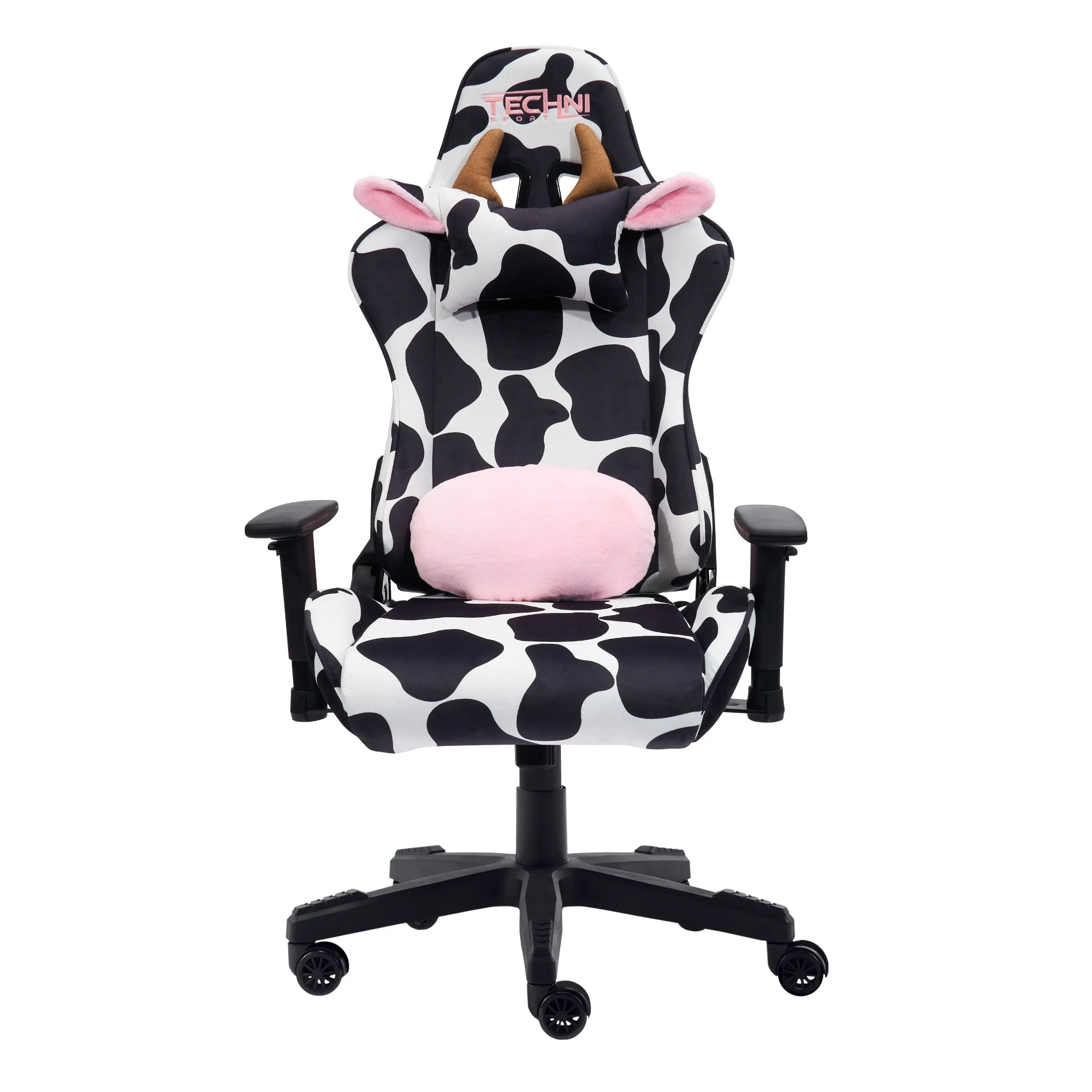 Black Adjustable Height Swivel Rolling Gaming Chair Homeroots Office