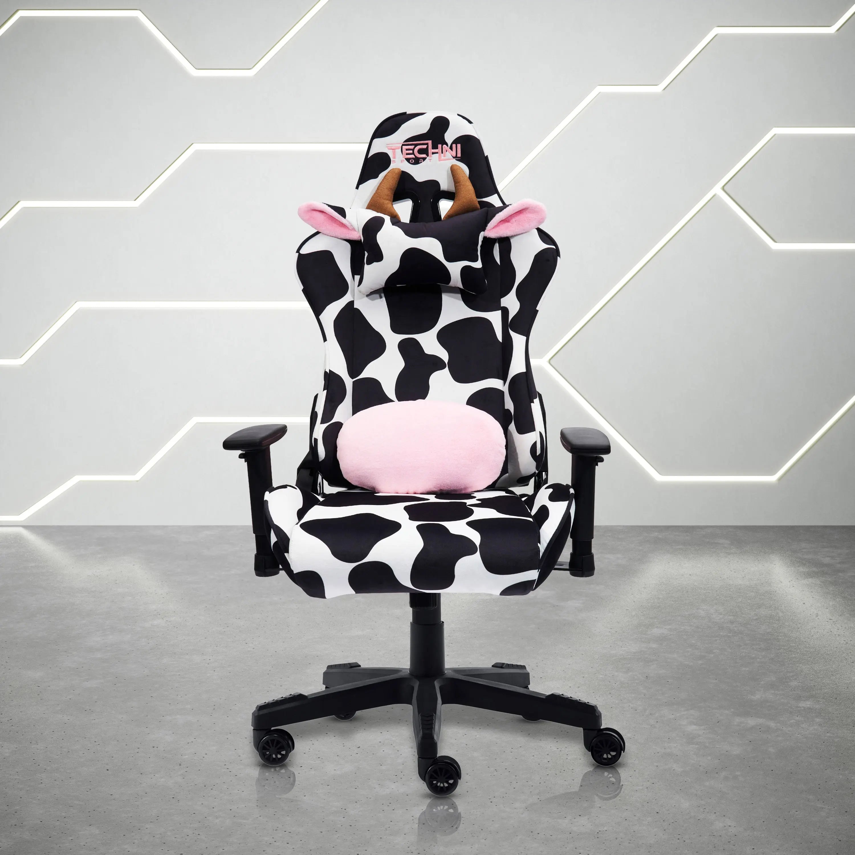 Black Adjustable Height Swivel Rolling Gaming Chair Homeroots Office
