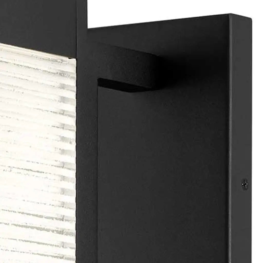 Black Crackled LED Dimmable Outdoor Hanging Light Homeroots Outdoor