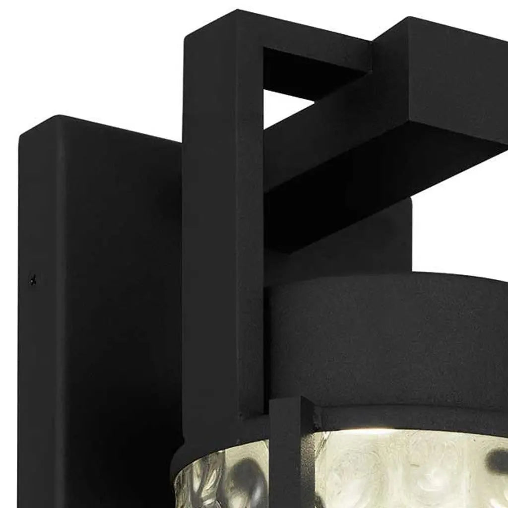 Black Hammered LED Dimmable Outdoor Hanging Light Homeroots Outdoor