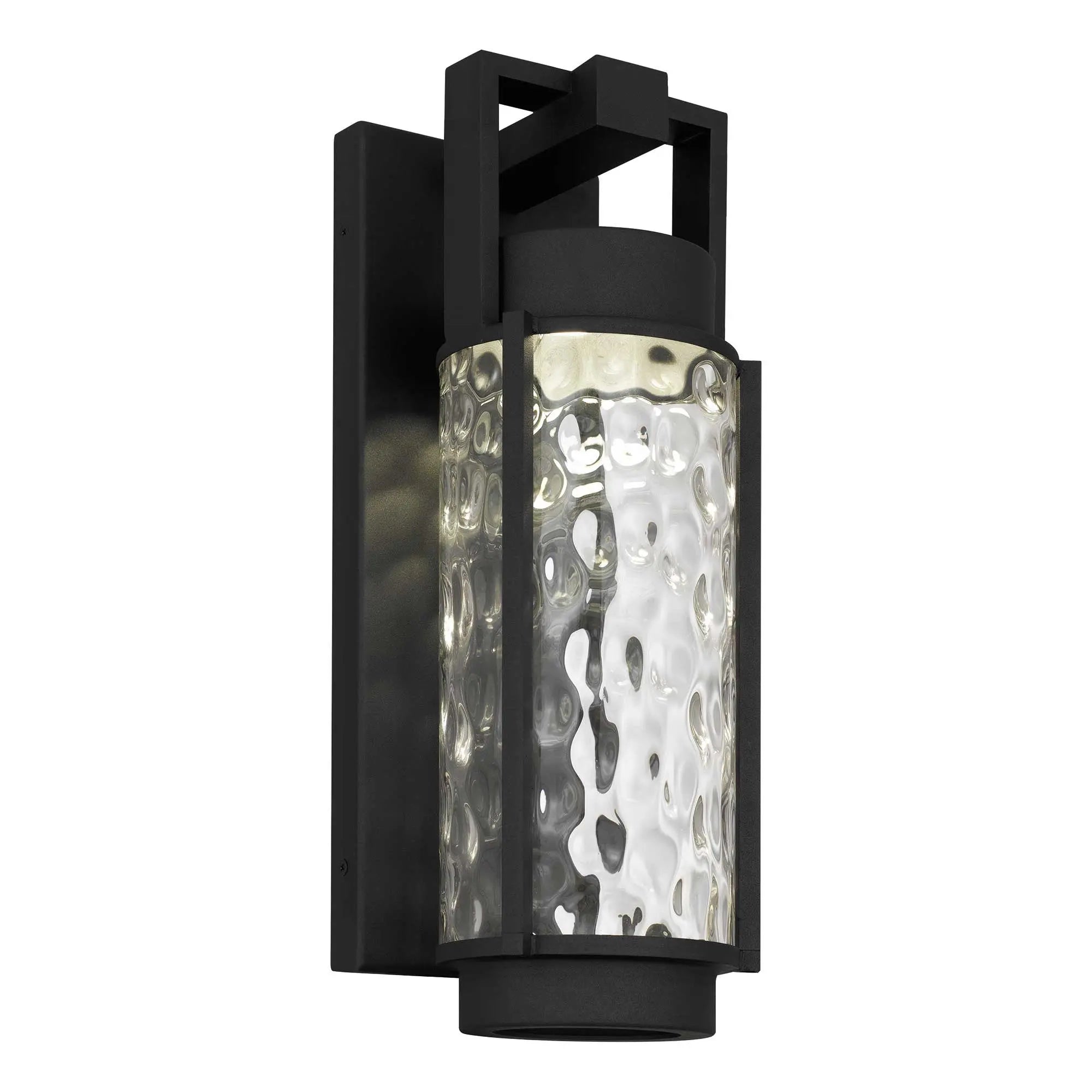 Black Hammered LED Dimmable Outdoor Hanging Light Homeroots Outdoor