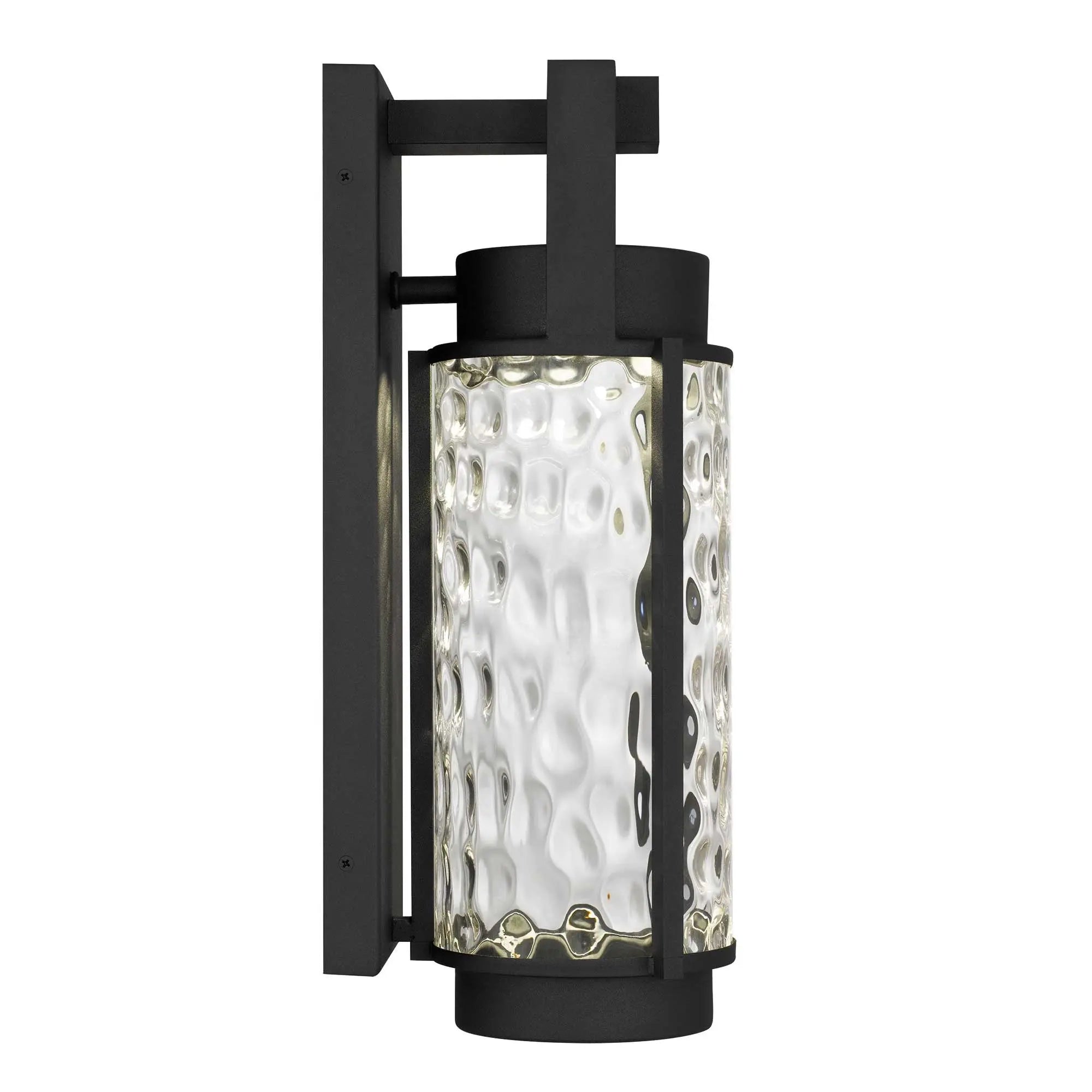 Black Hammered LED Dimmable Outdoor Hanging Light Homeroots Outdoor