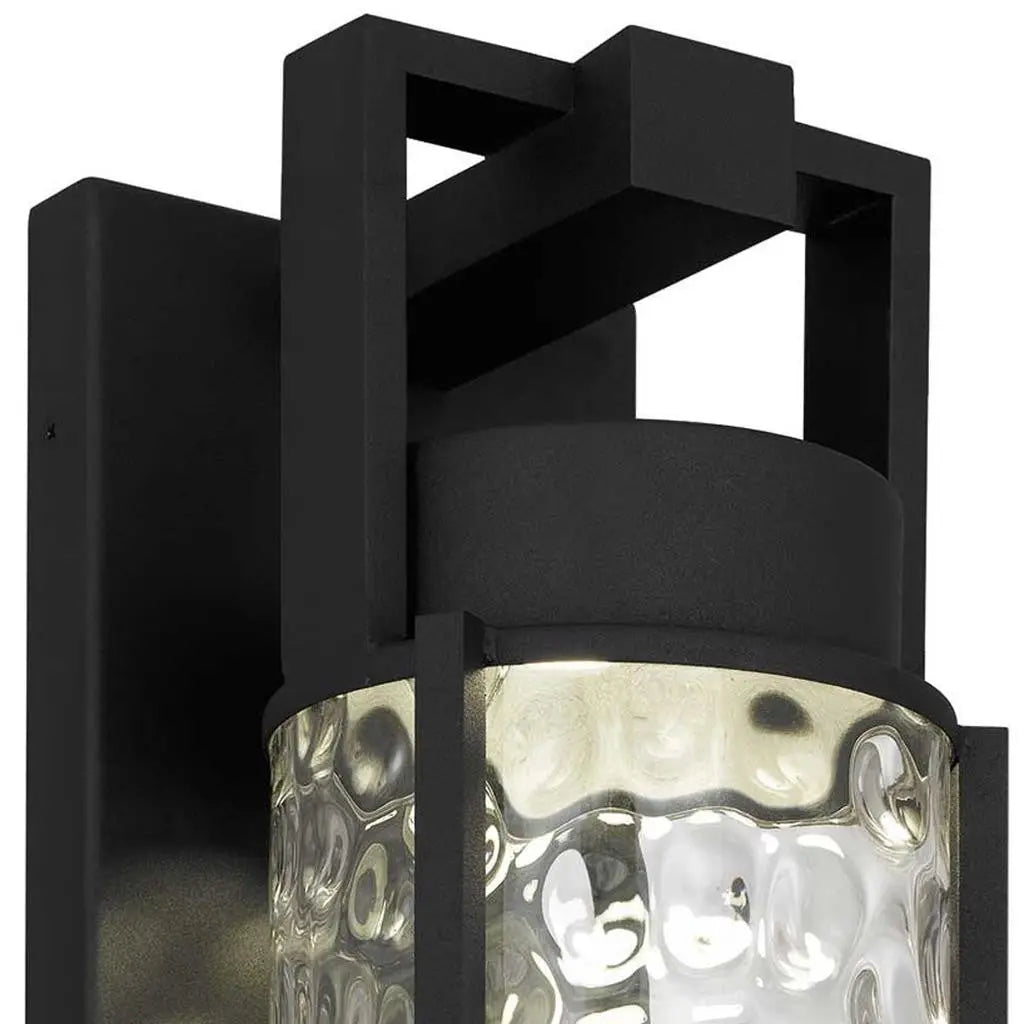 Black Hammered LED Dimmable Outdoor Hanging Light Homeroots Outdoor