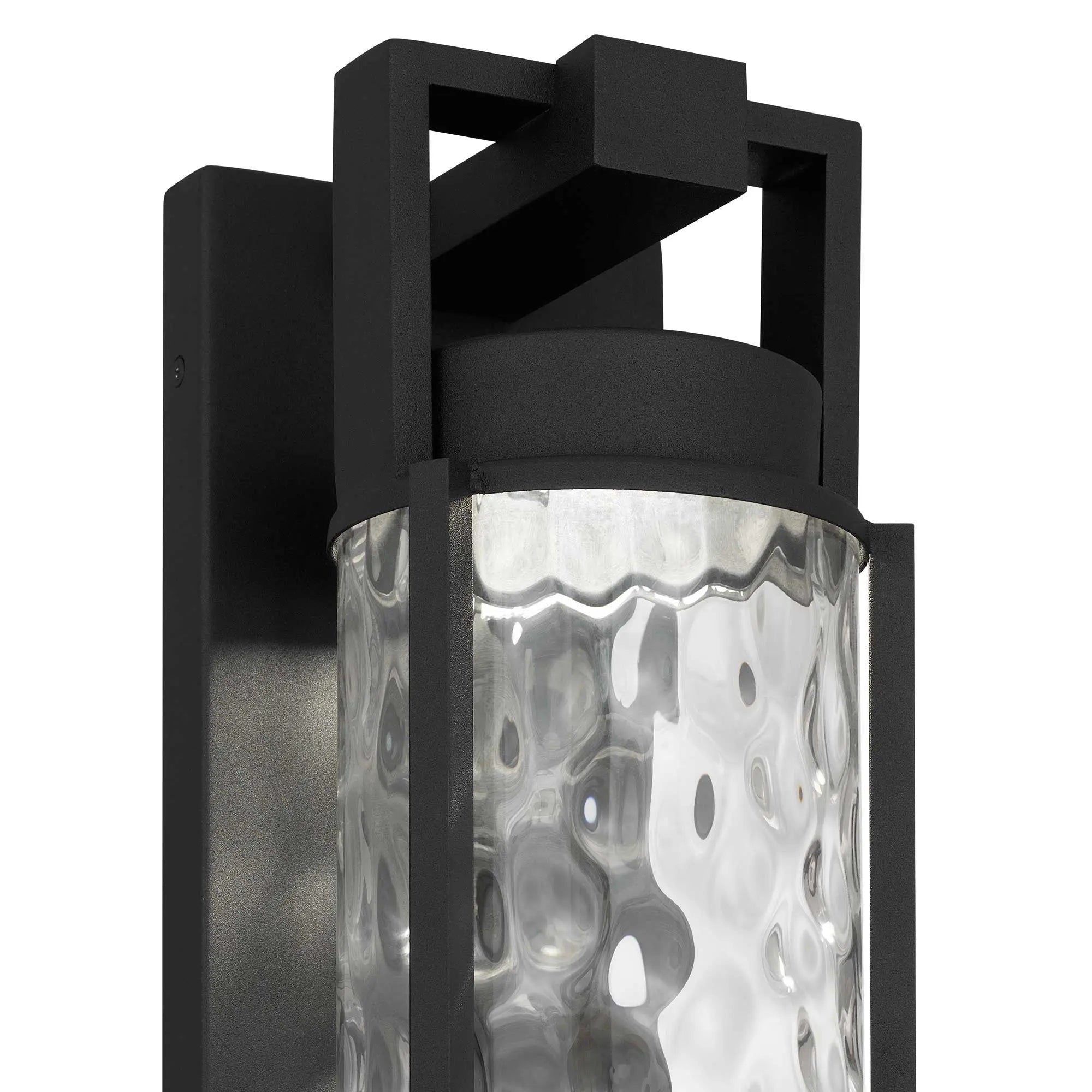 Black Hammered LED Dimmable Outdoor Hanging Light Homeroots Outdoor