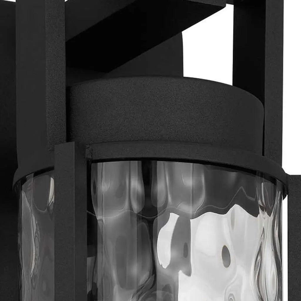 Black Hammered LED Dimmable Outdoor Hanging Light Homeroots Outdoor