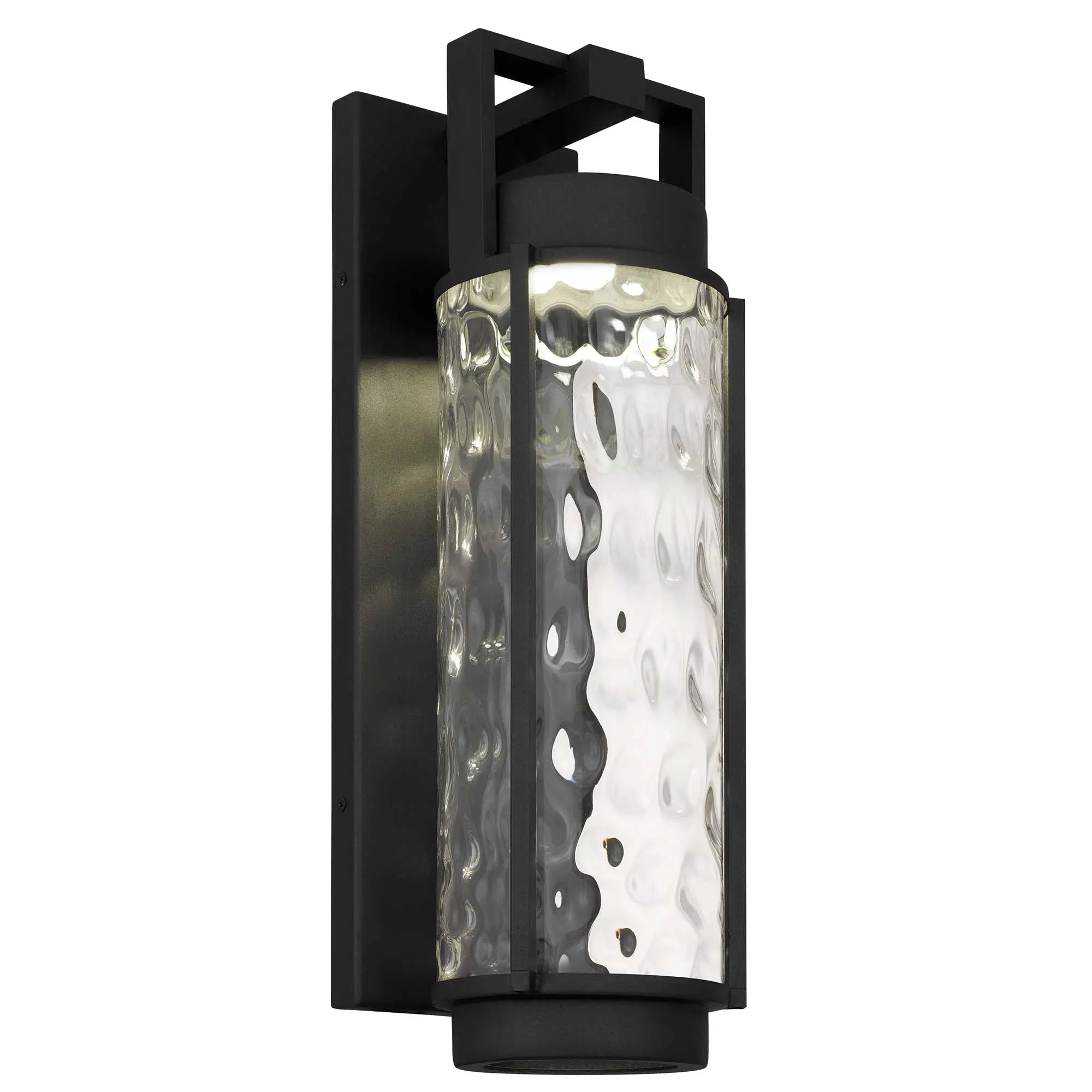 Black Hammered LED Dimmable Outdoor Hanging Light Homeroots Outdoor