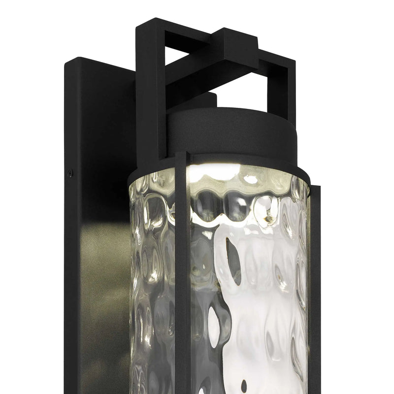 Black Hammered LED Dimmable Outdoor Hanging Light Homeroots Outdoor