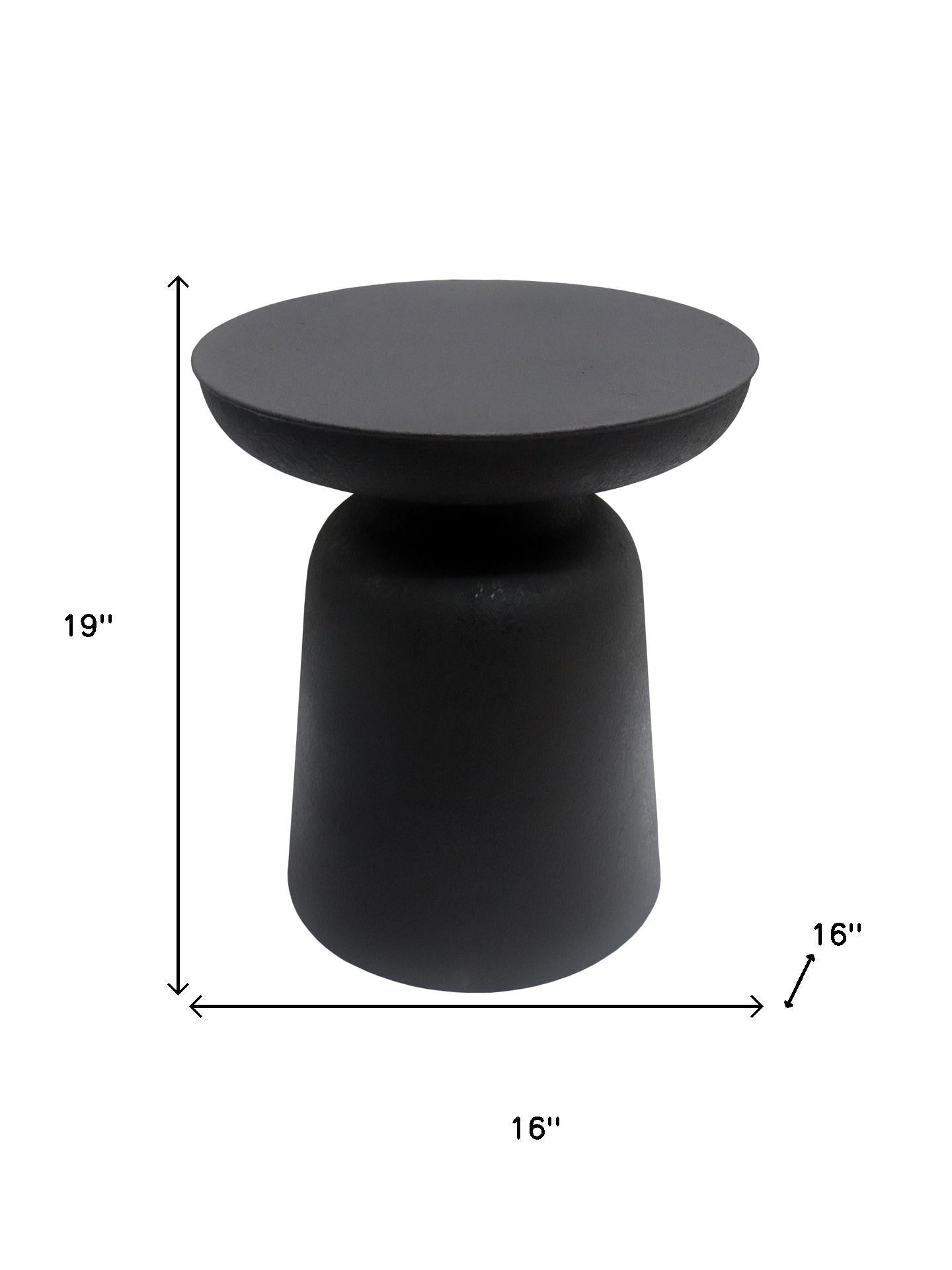 Black Iron and Metal Free Form Solid Furniture Set - GreatEagleInc