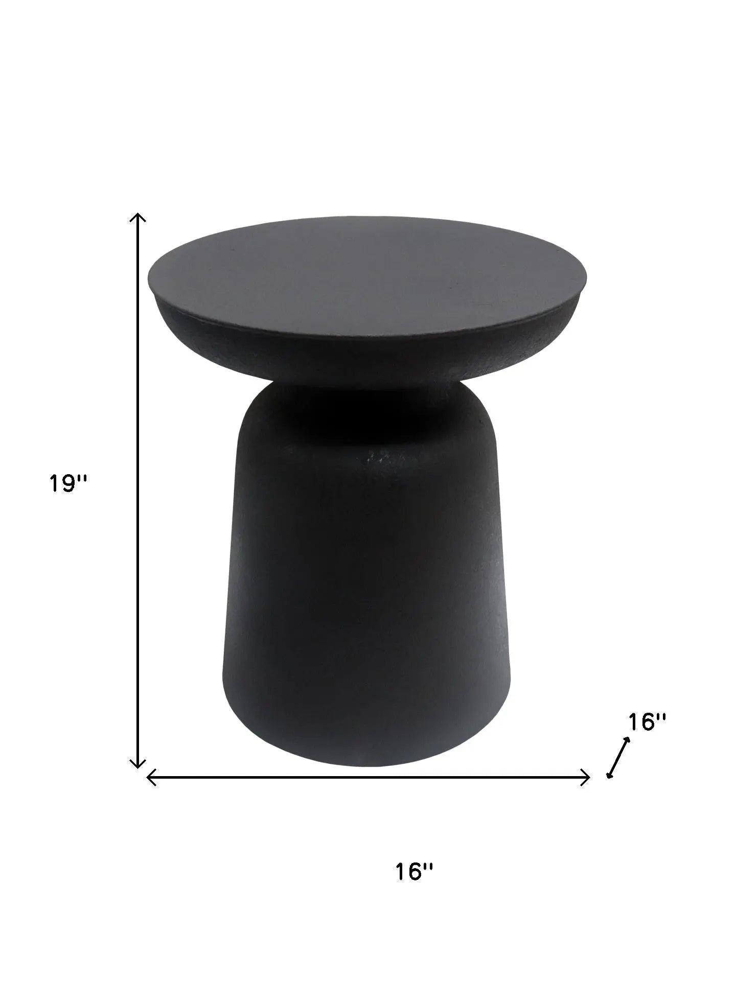 Black Iron and Metal Free Form Solid Furniture Set - GreatEagleInc