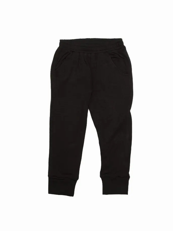 Black Joggers Little Mass