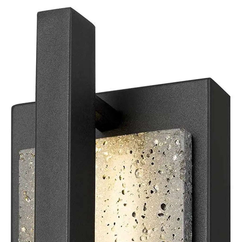 Black LED Dimmable Outdoor Hanging Light Homeroots Outdoor