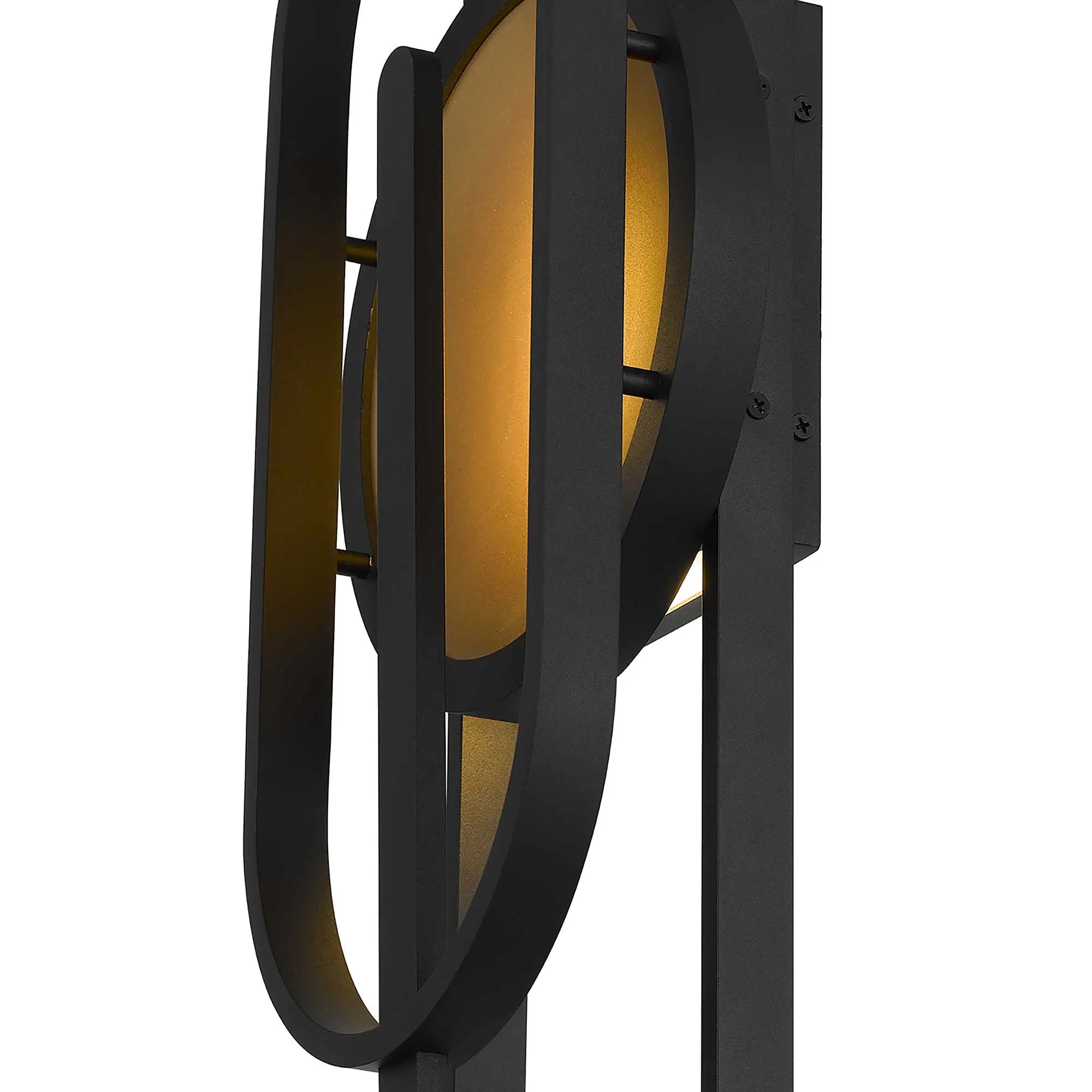 Black LED Dimmable Outdoor Hanging Light Homeroots Outdoor