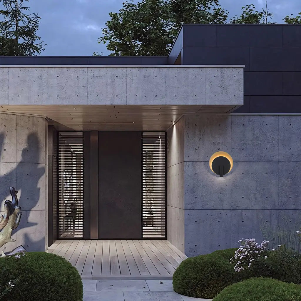 Black LED Dimmable Outdoor Hanging Light Homeroots Outdoor