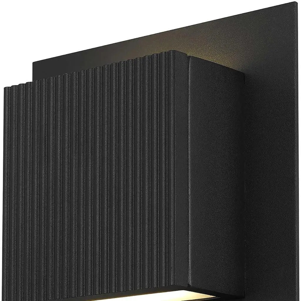 Black LED Dimmable Outdoor Hanging Light Homeroots Outdoor