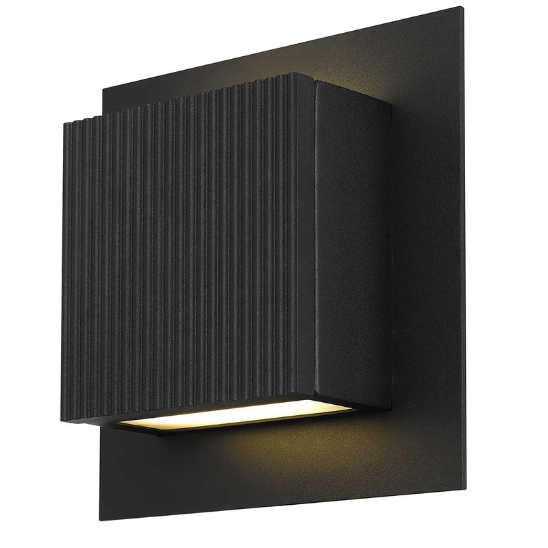 Black LED Dimmable Outdoor Hanging Light Homeroots Outdoor