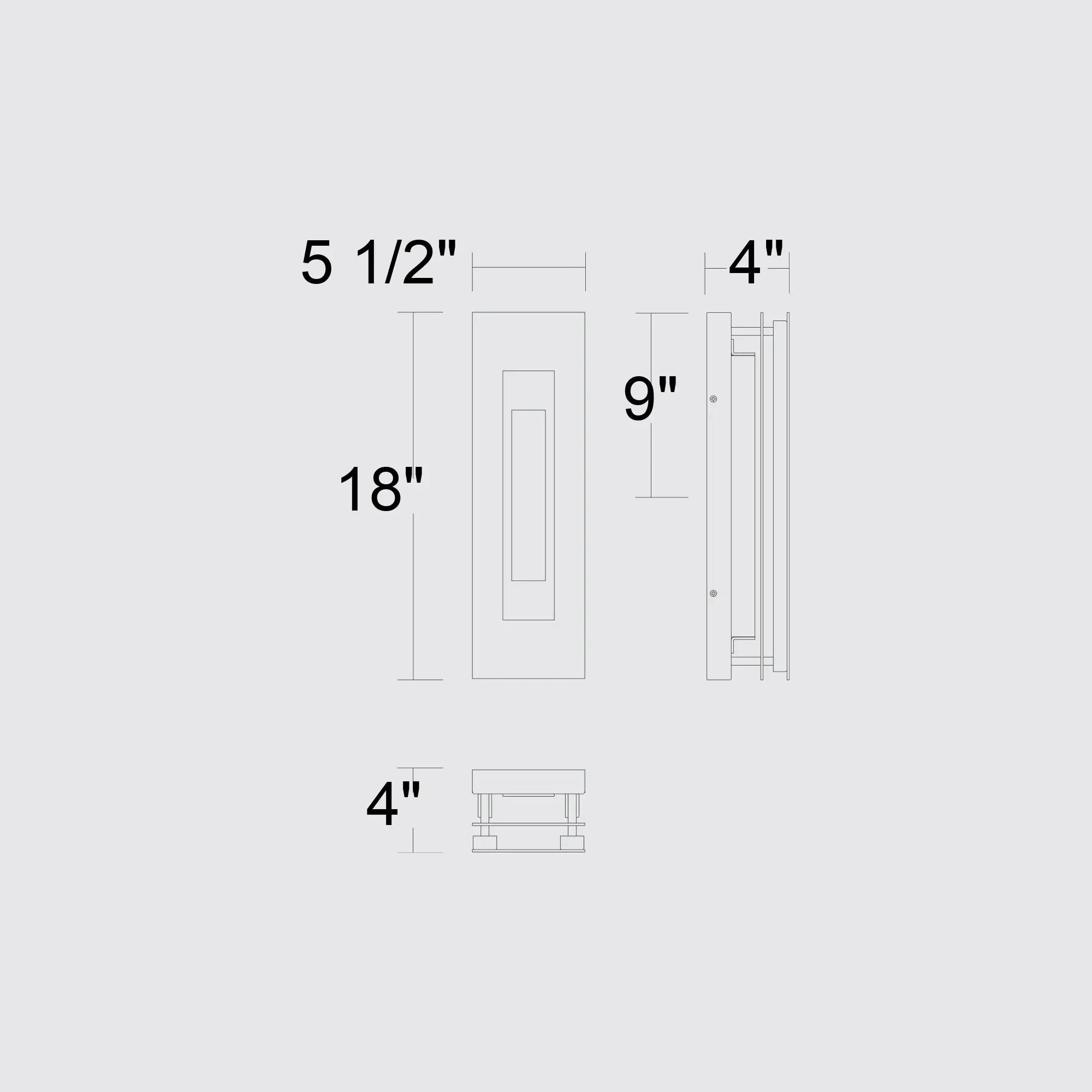 Black LED Dimmable Outdoor Hanging Light Homeroots Outdoor