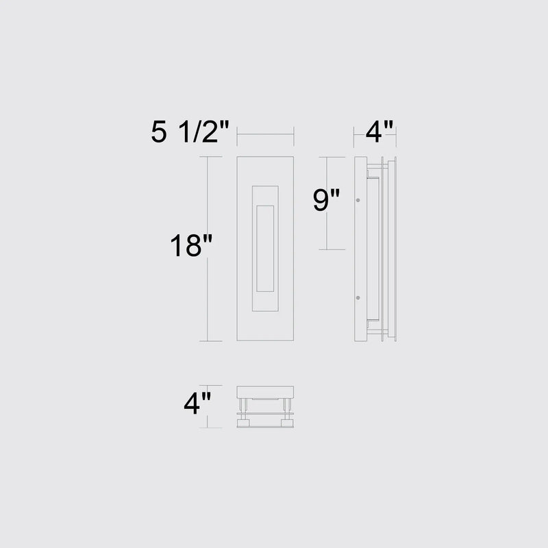 Black LED Dimmable Outdoor Hanging Light Homeroots Outdoor