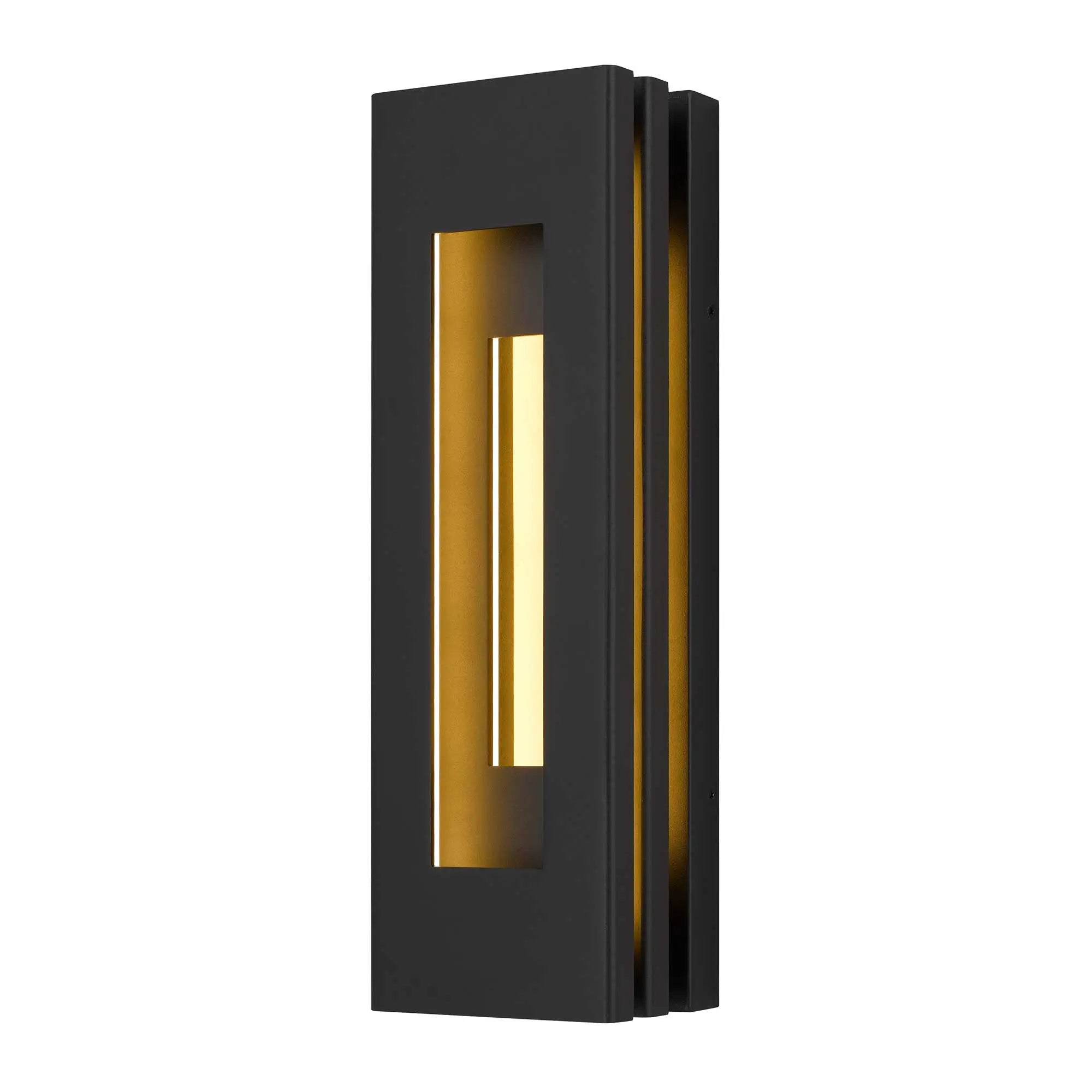Black LED Dimmable Outdoor Hanging Light Homeroots Outdoor