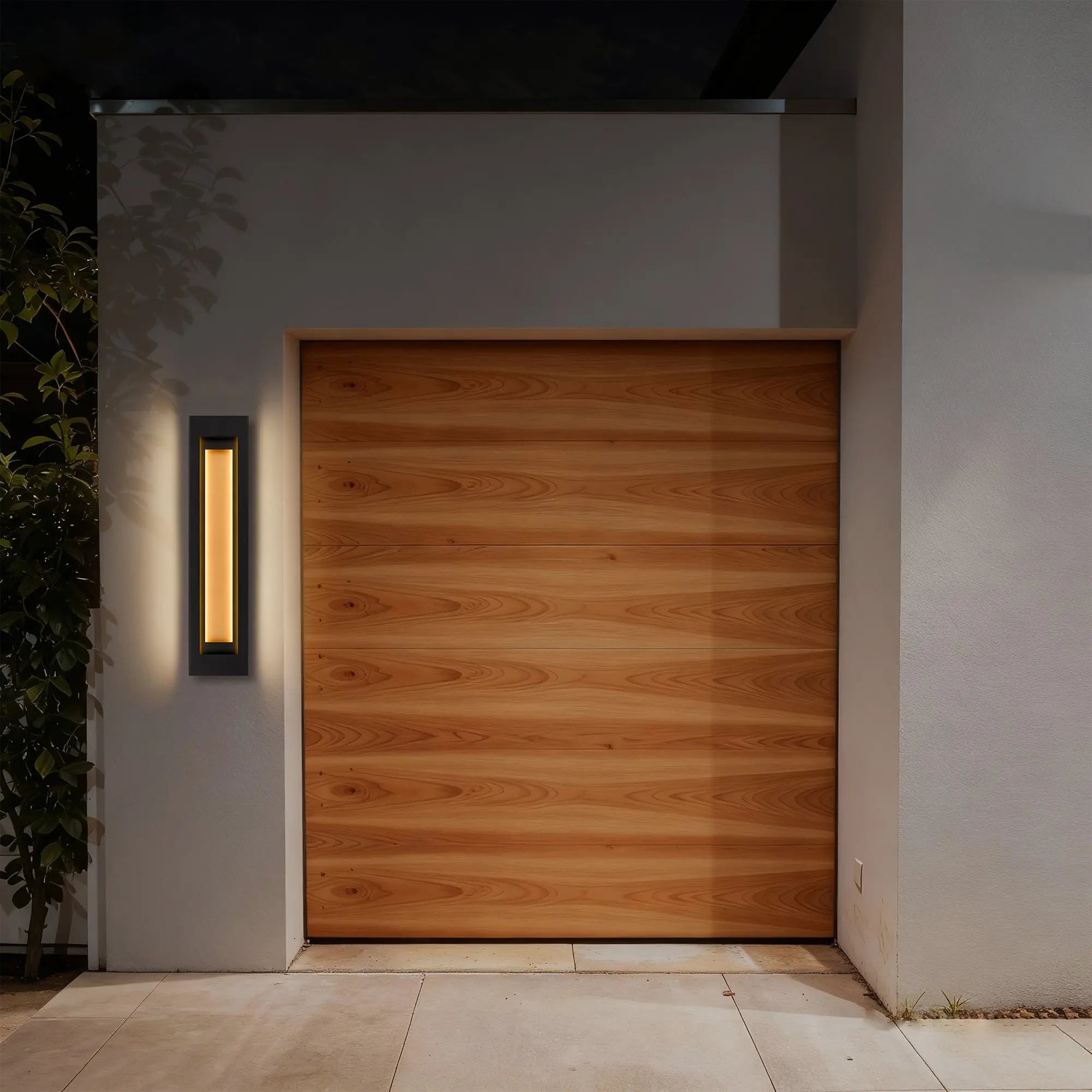 Black LED Dimmable Outdoor Hanging Light Homeroots Outdoor