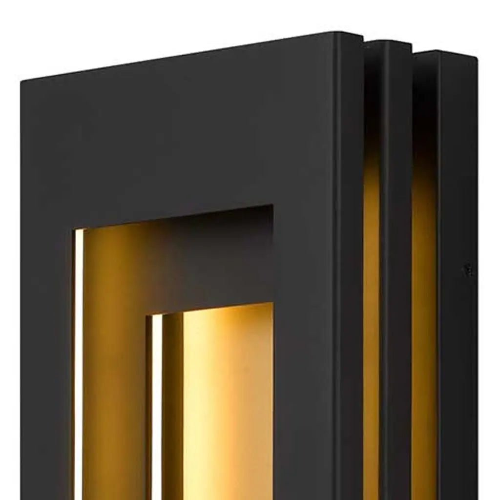Black LED Dimmable Outdoor Hanging Light Homeroots Outdoor