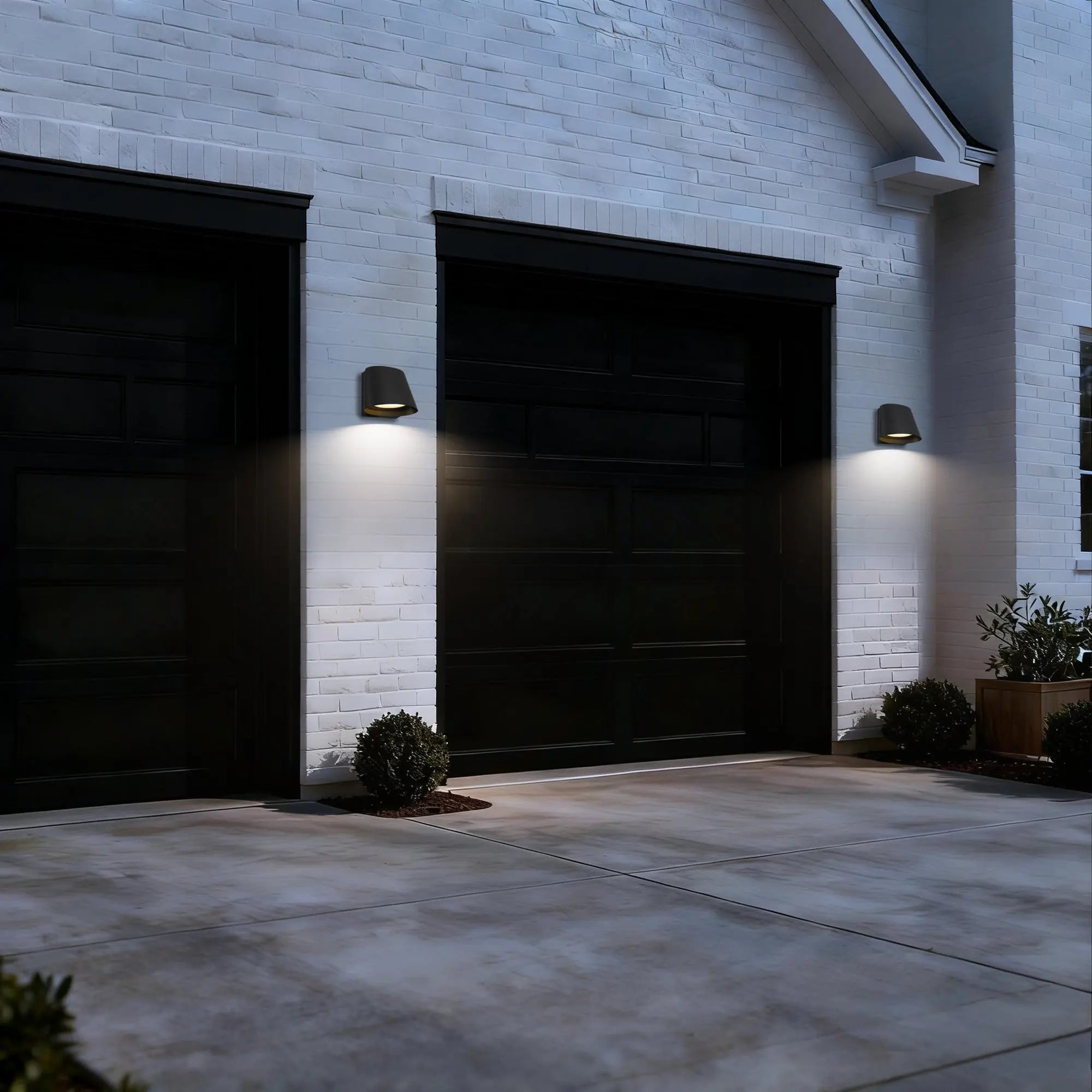 Black LED Dimmable Outdoor Hanging Light Homeroots Outdoor