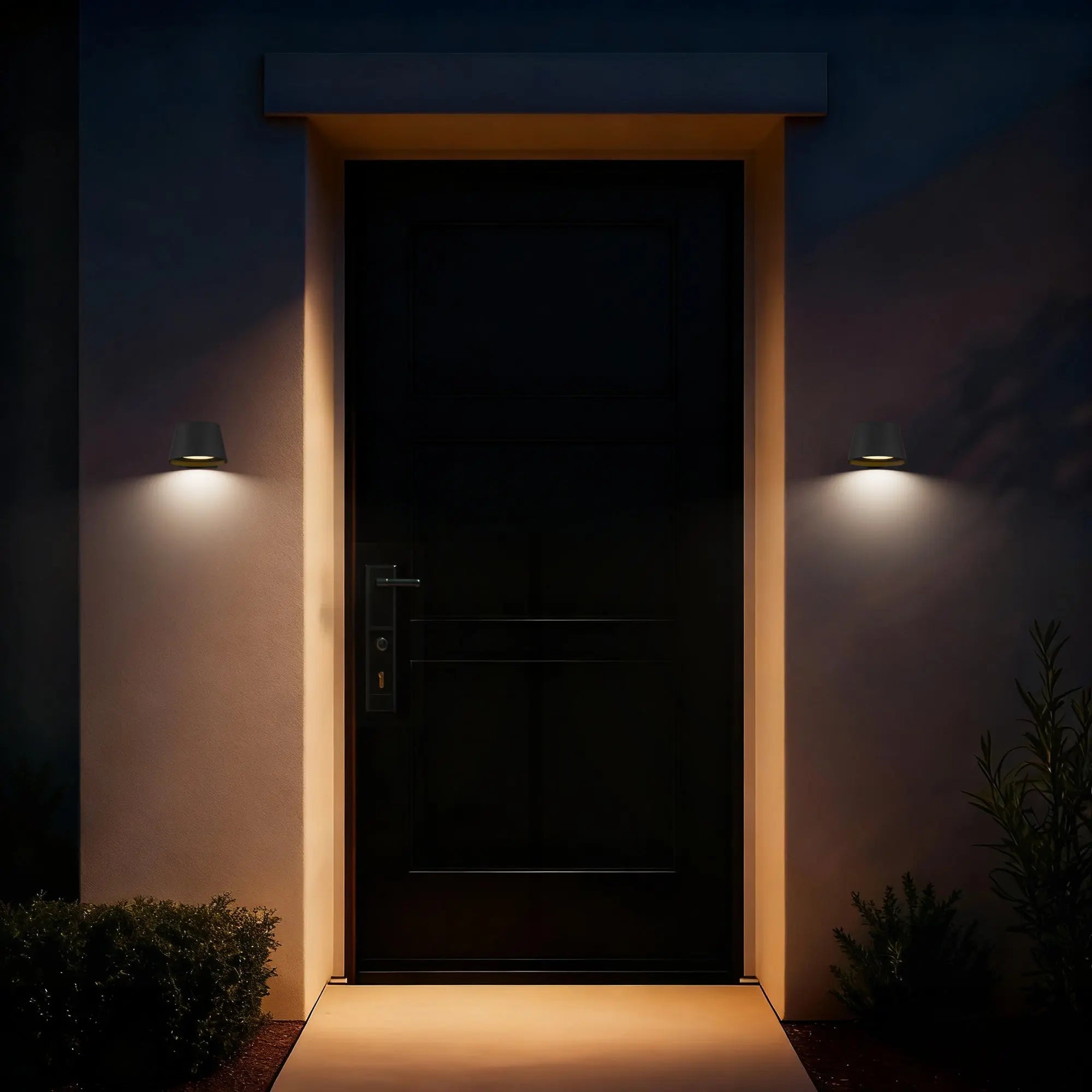 Black LED Dimmable Outdoor Hanging Light Homeroots Outdoor
