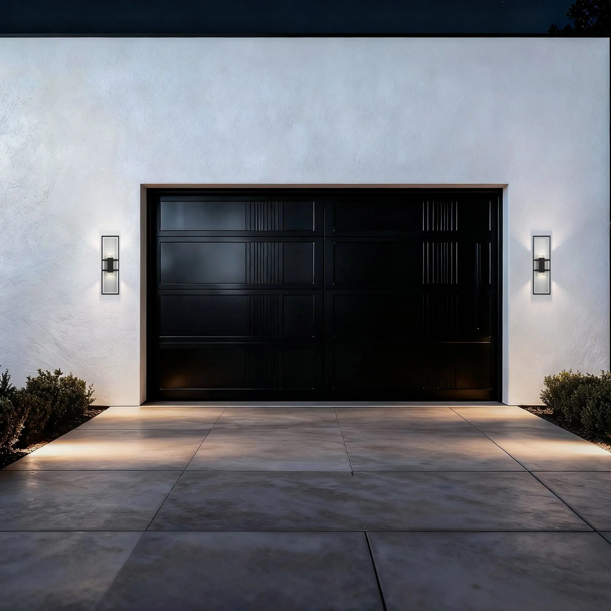 Black LED Dimmable Outdoor Hanging Light Homeroots Outdoor