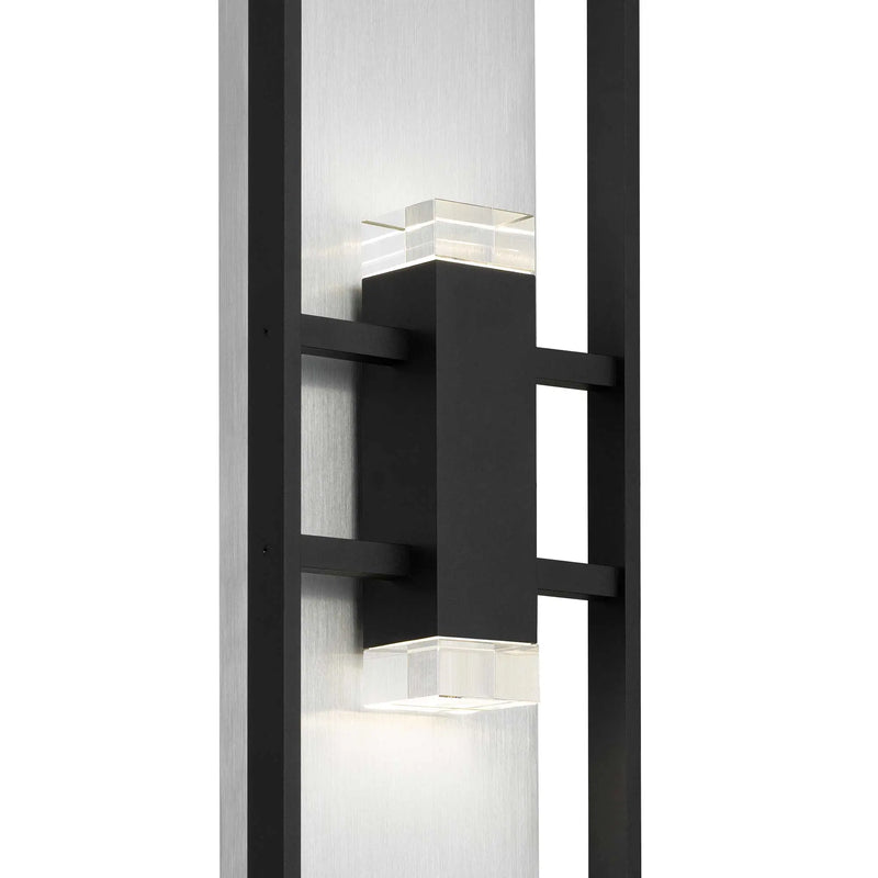 Black LED Dimmable Outdoor Hanging Light Homeroots Outdoor