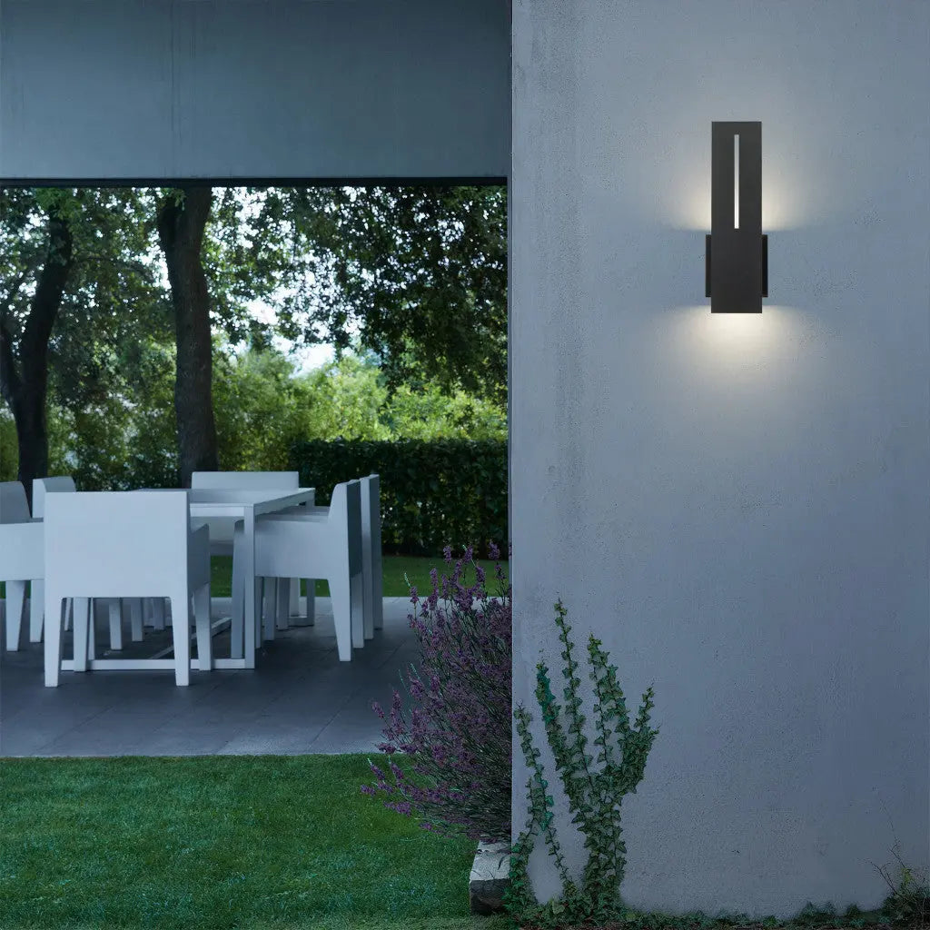 Black LED Dimmable Outdoor Hanging Light Homeroots Outdoor