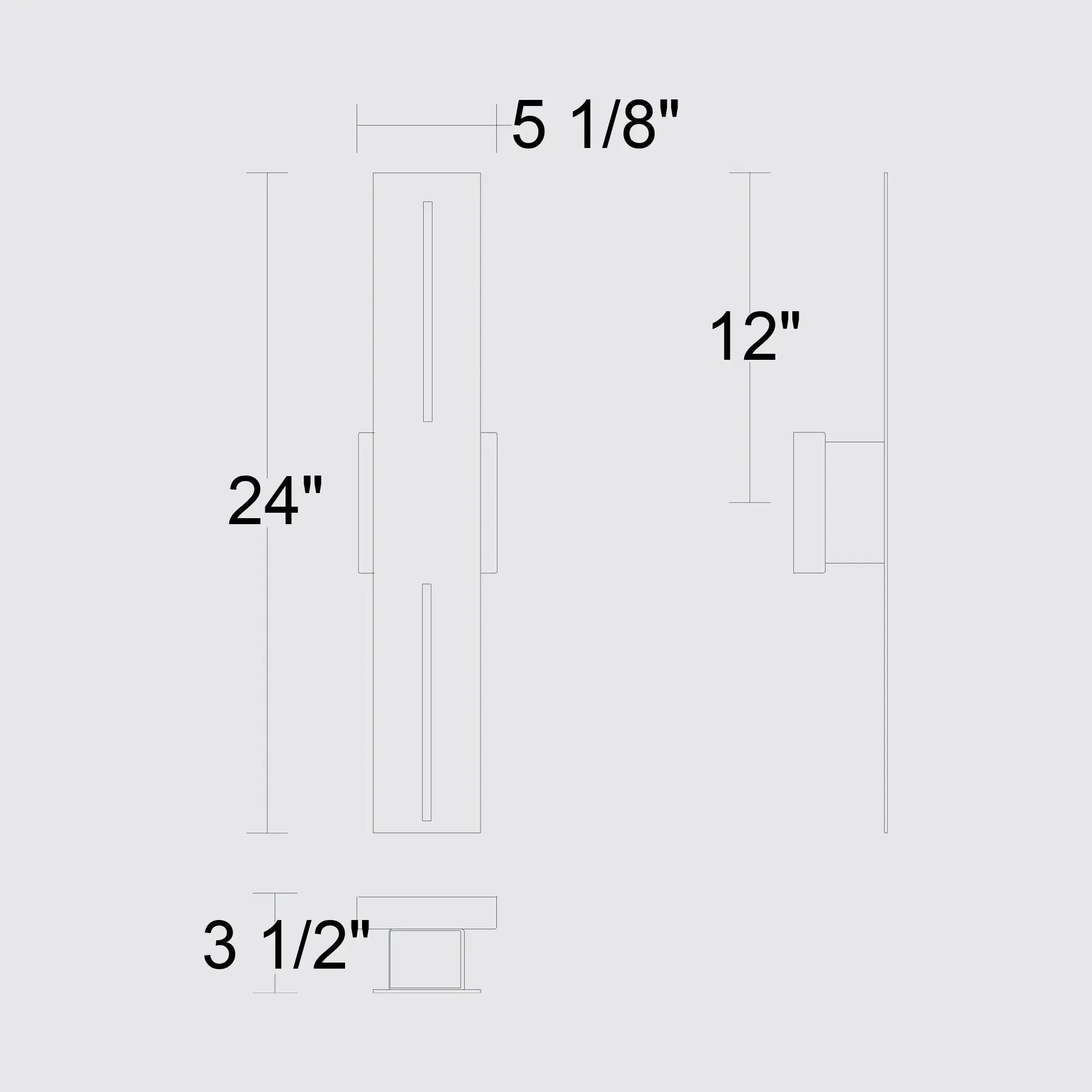 Black LED Dimmable Outdoor Hanging Light Homeroots Outdoor