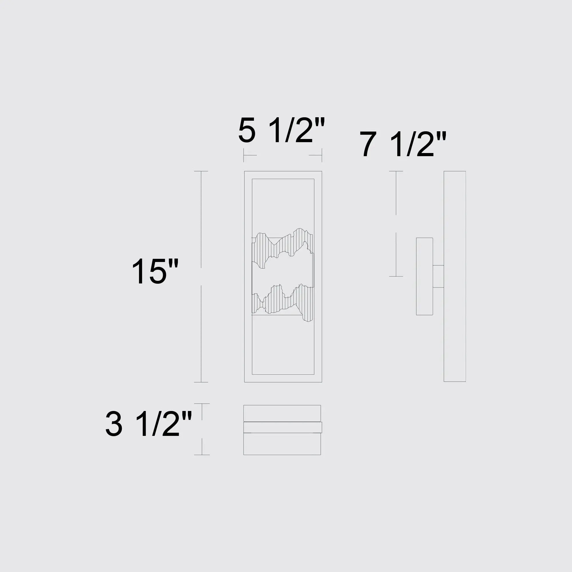 Black LED Dimmable Outdoor Hanging Light Homeroots Outdoor