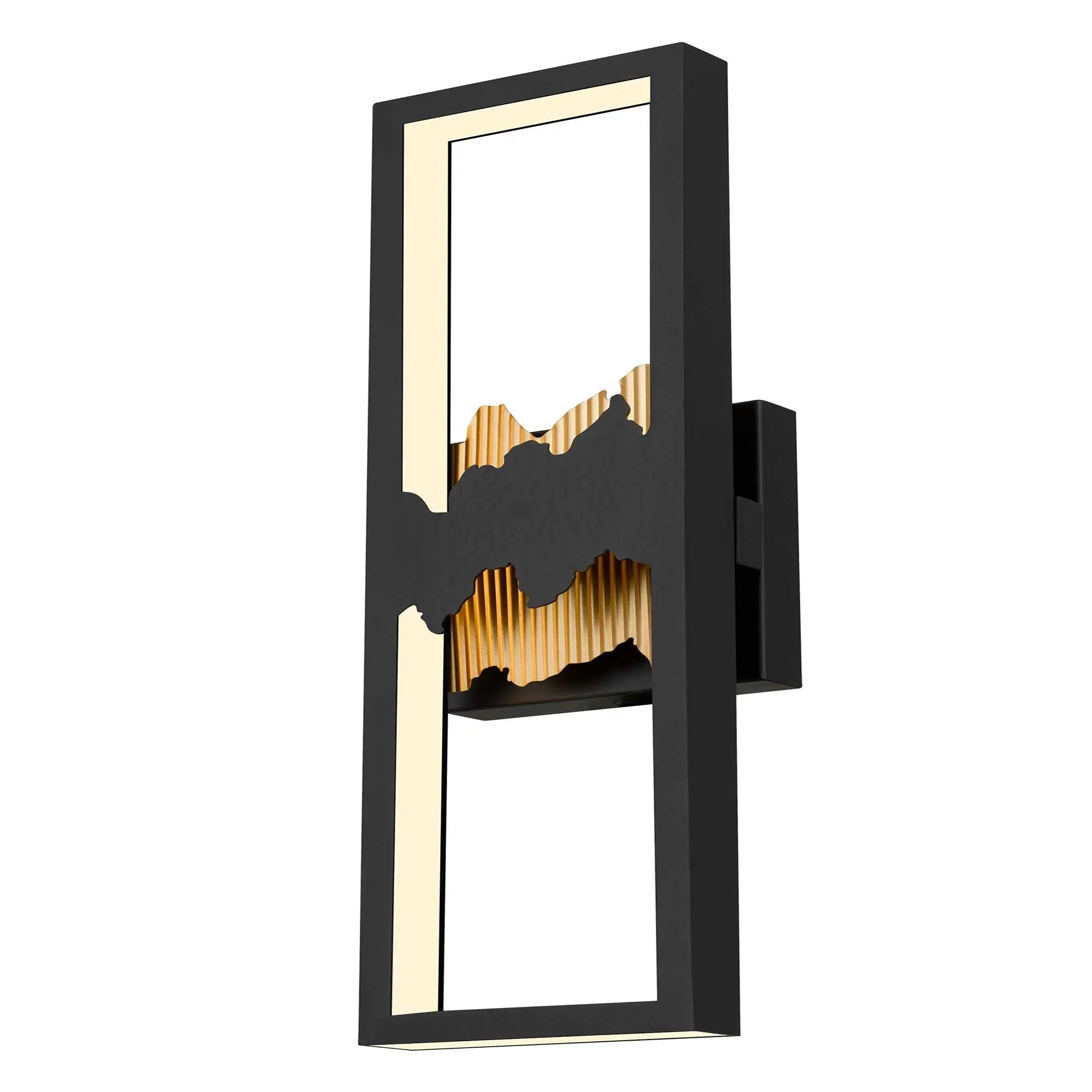 Black LED Dimmable Outdoor Hanging Light Homeroots Outdoor