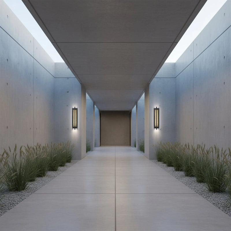 Black LED Dimmable Outdoor Hanging Light Homeroots Outdoor