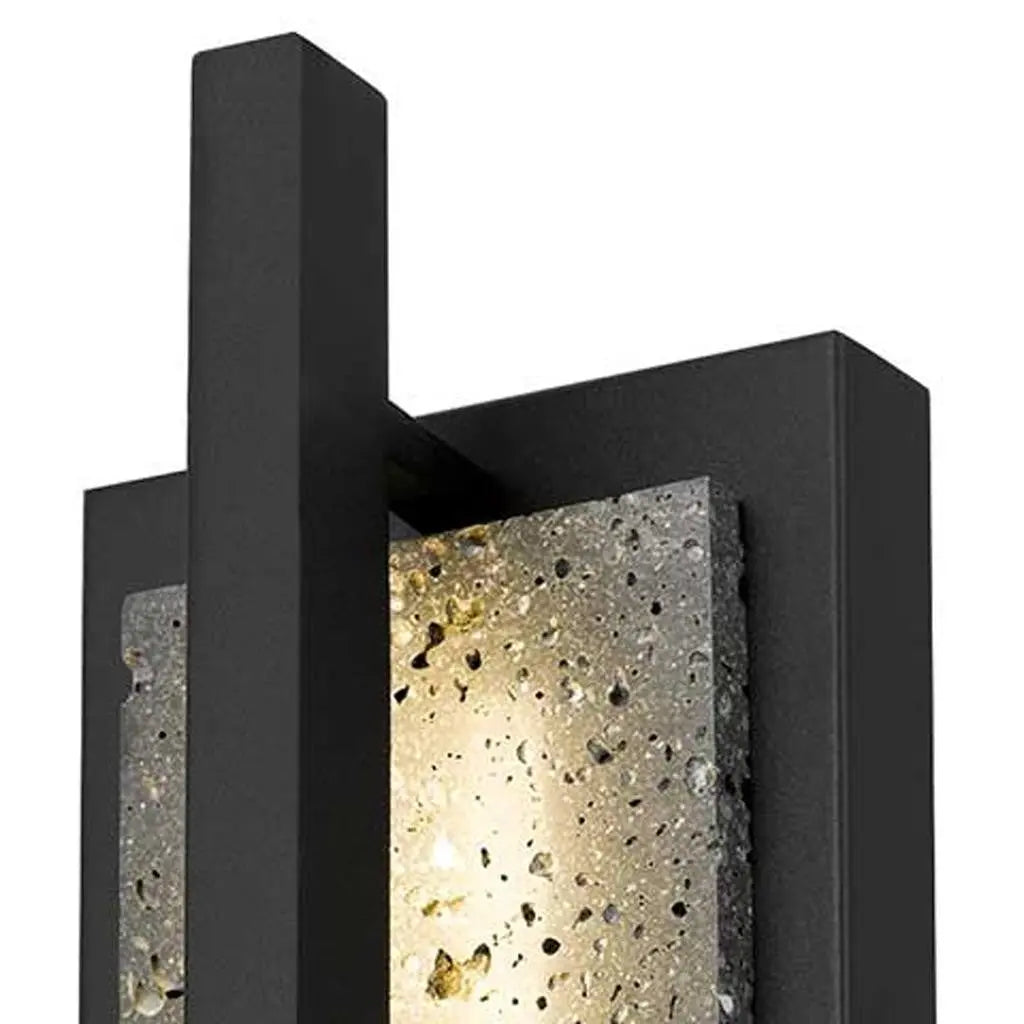 Black LED Dimmable Outdoor Hanging Light Homeroots Outdoor