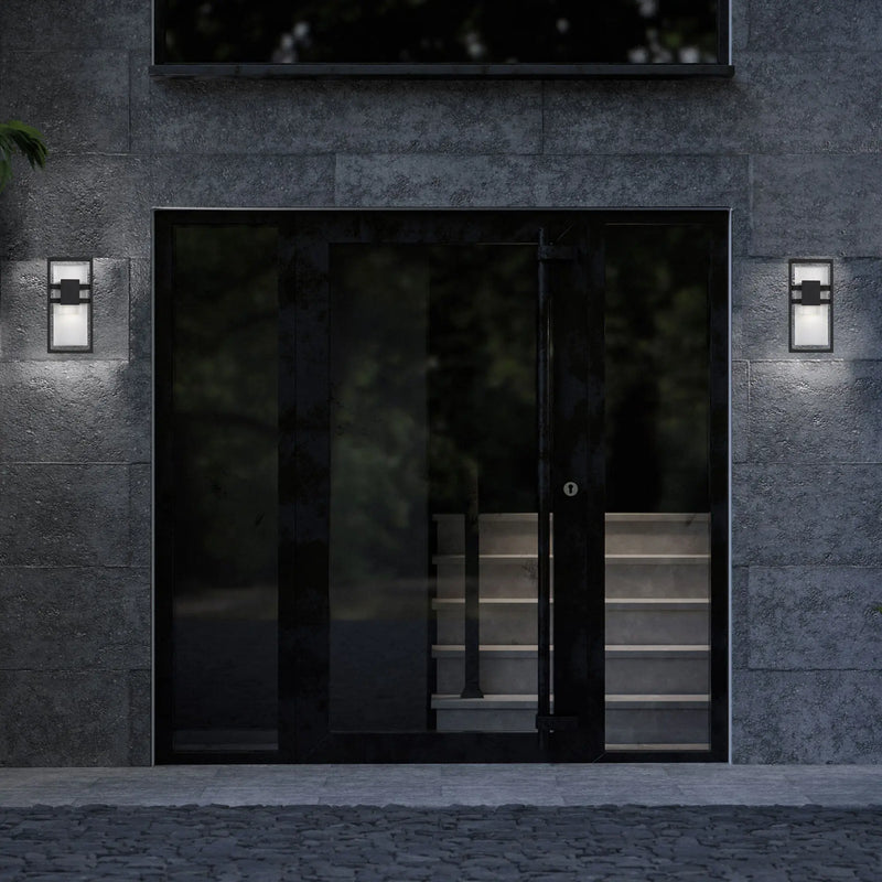 Black LED Dimmable Outdoor Hanging Light Homeroots Outdoor