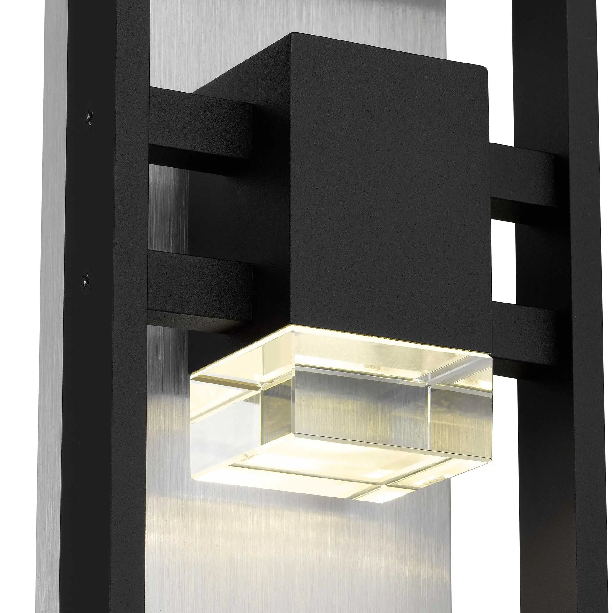 Black LED Dimmable Outdoor Hanging Light Homeroots Outdoor