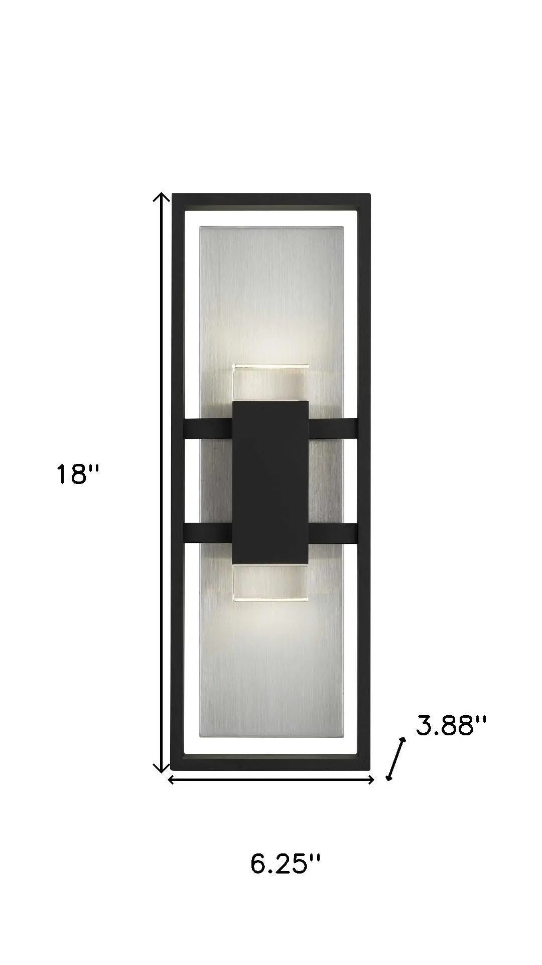 Black LED Dimmable Outdoor Hanging Light Homeroots Outdoor