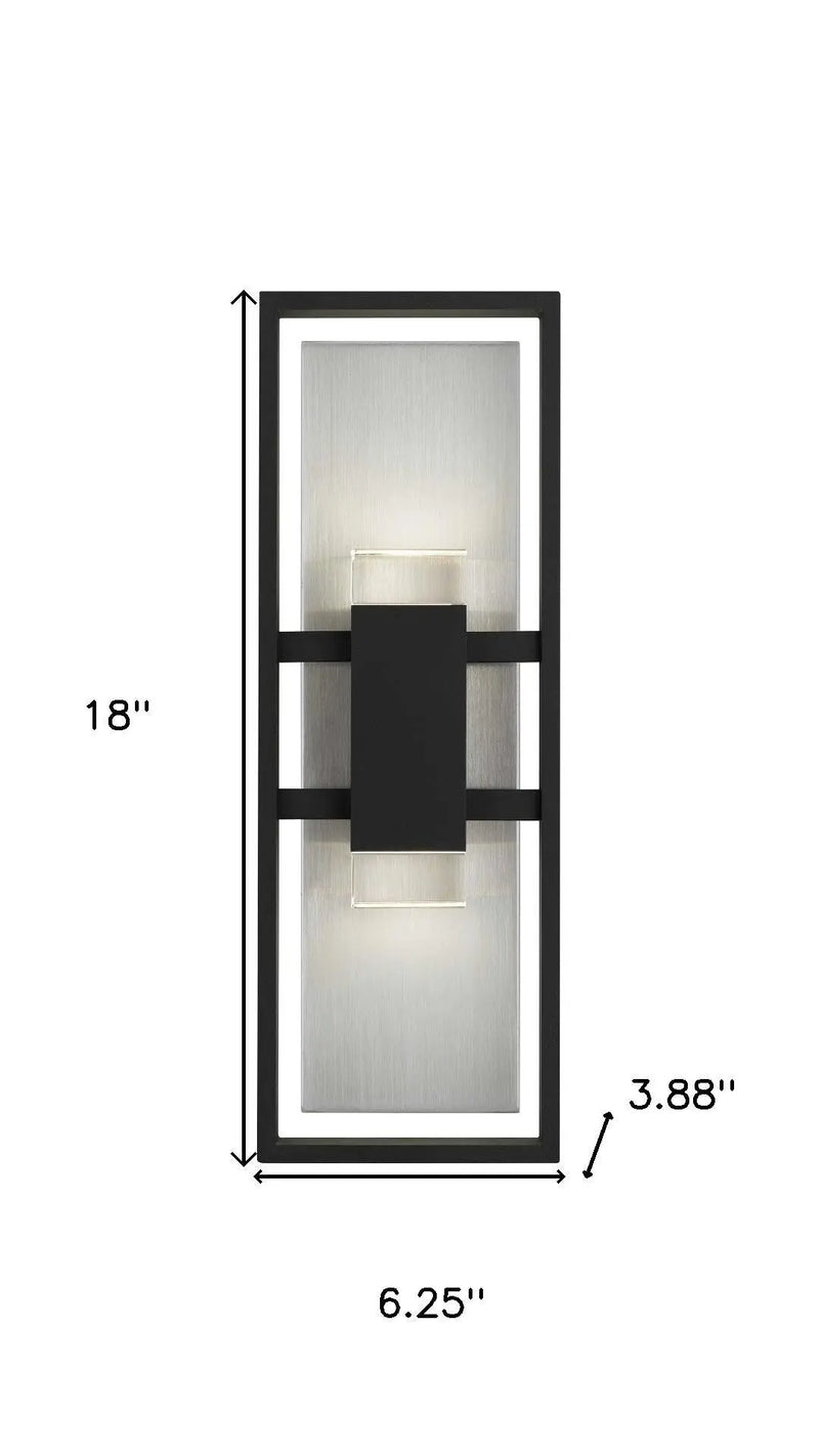 Black LED Dimmable Outdoor Hanging Light Homeroots Outdoor