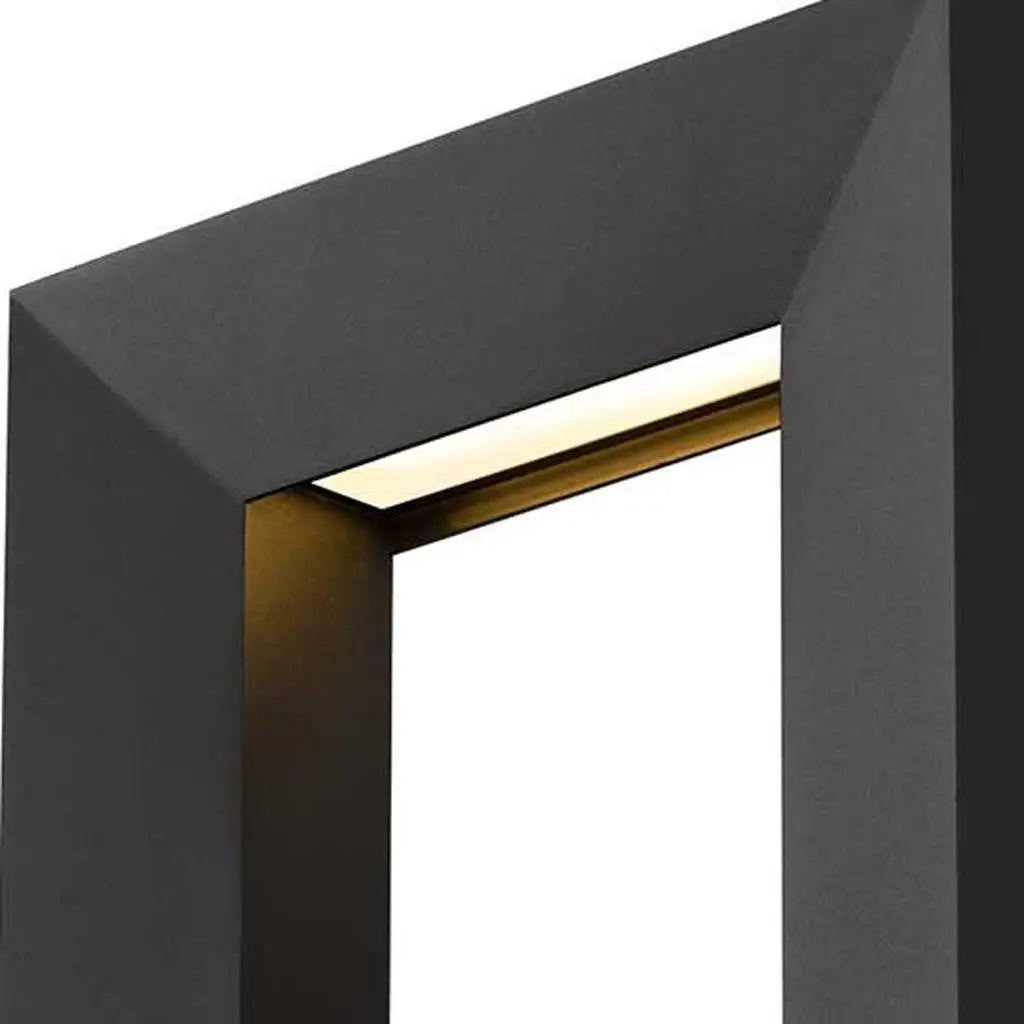 Black LED Dimmable Outdoor Hanging Light Homeroots Outdoor