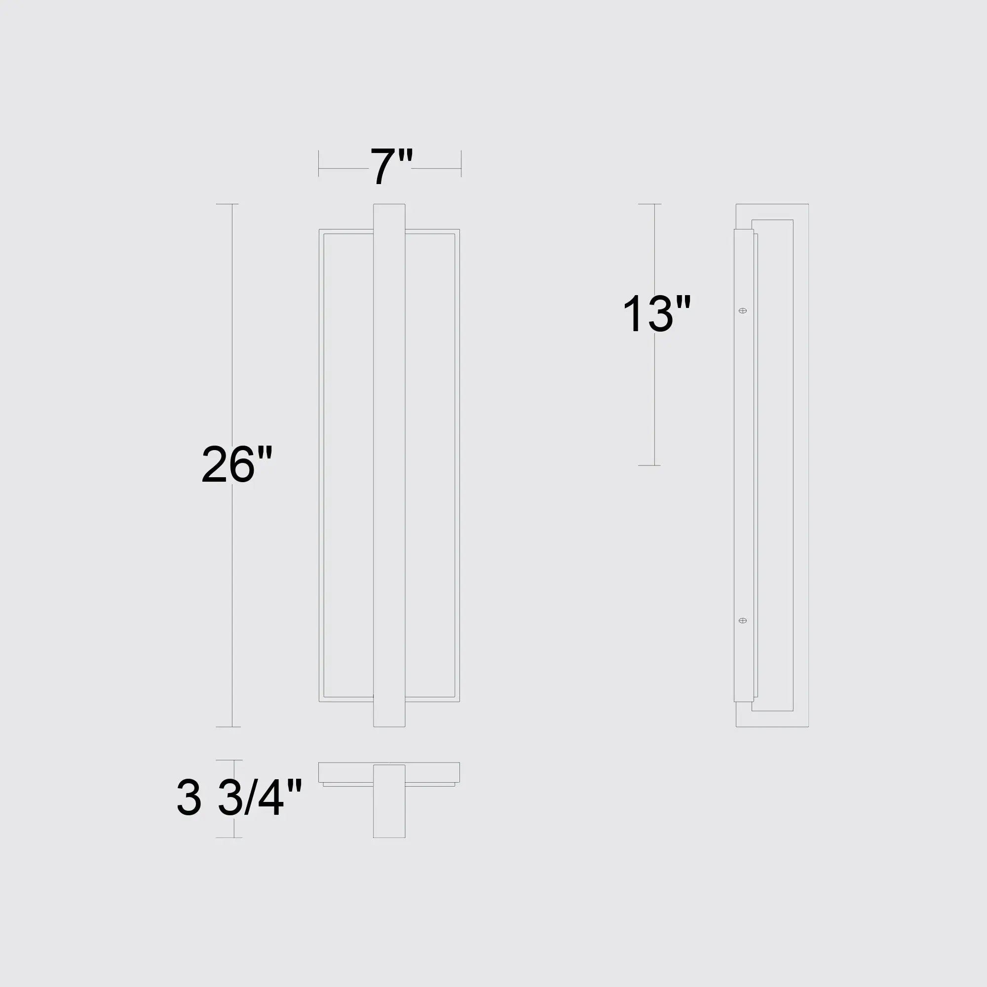 Black LED Dimmable Outdoor Hanging Light Homeroots Outdoor