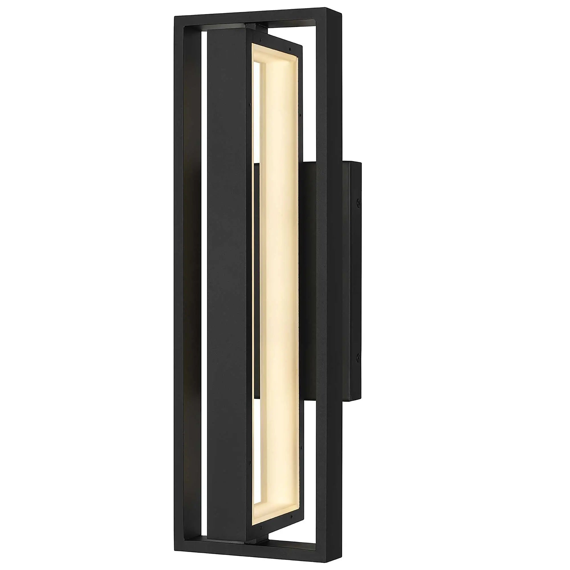 Black LED Dimmable Outdoor Hanging Light Homeroots Outdoor