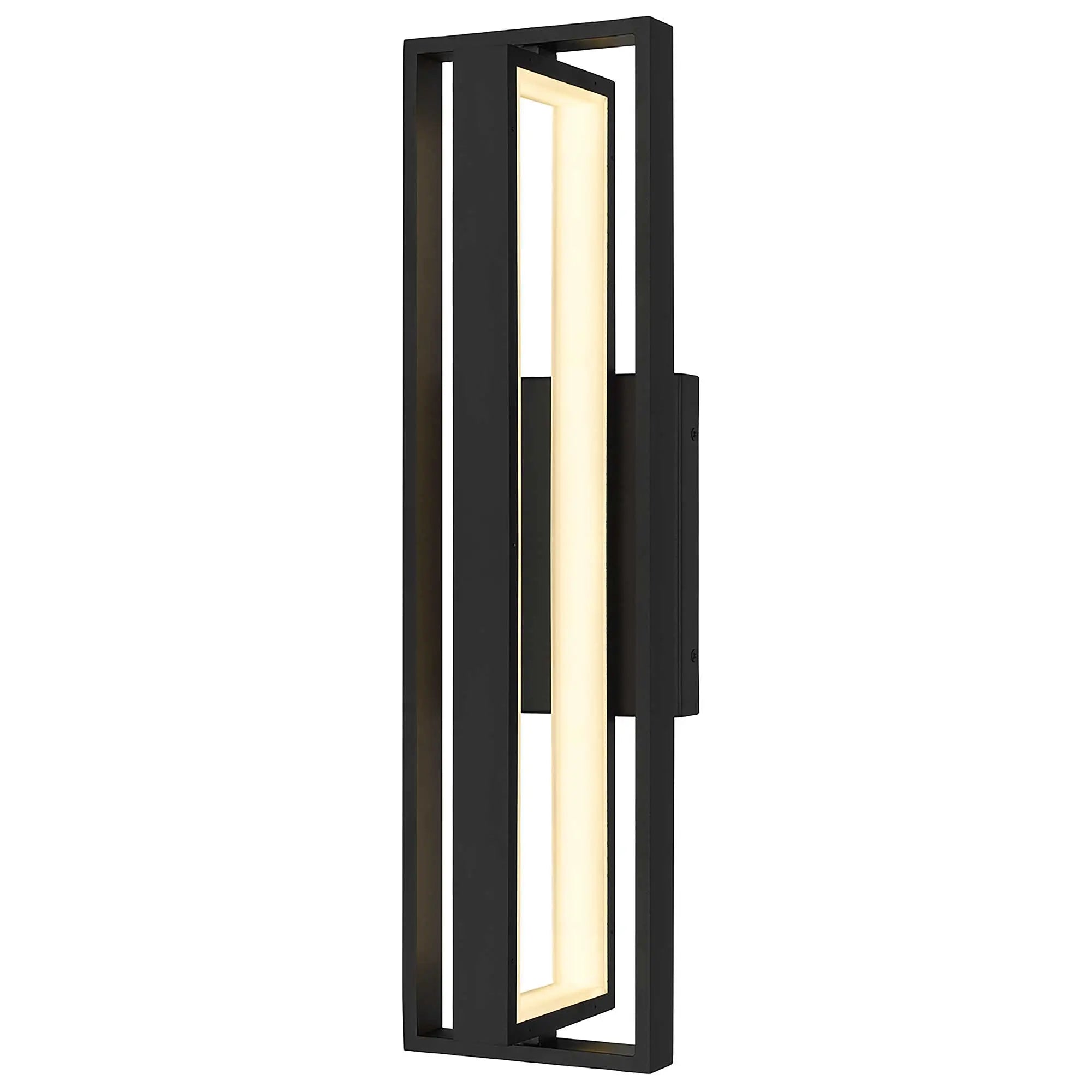 Black LED Dimmable Outdoor Hanging Light Homeroots Outdoor