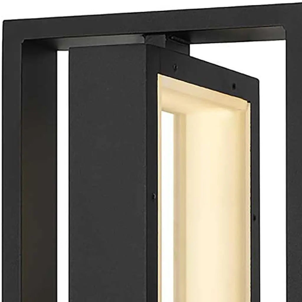 Black LED Dimmable Outdoor Hanging Light Homeroots Outdoor