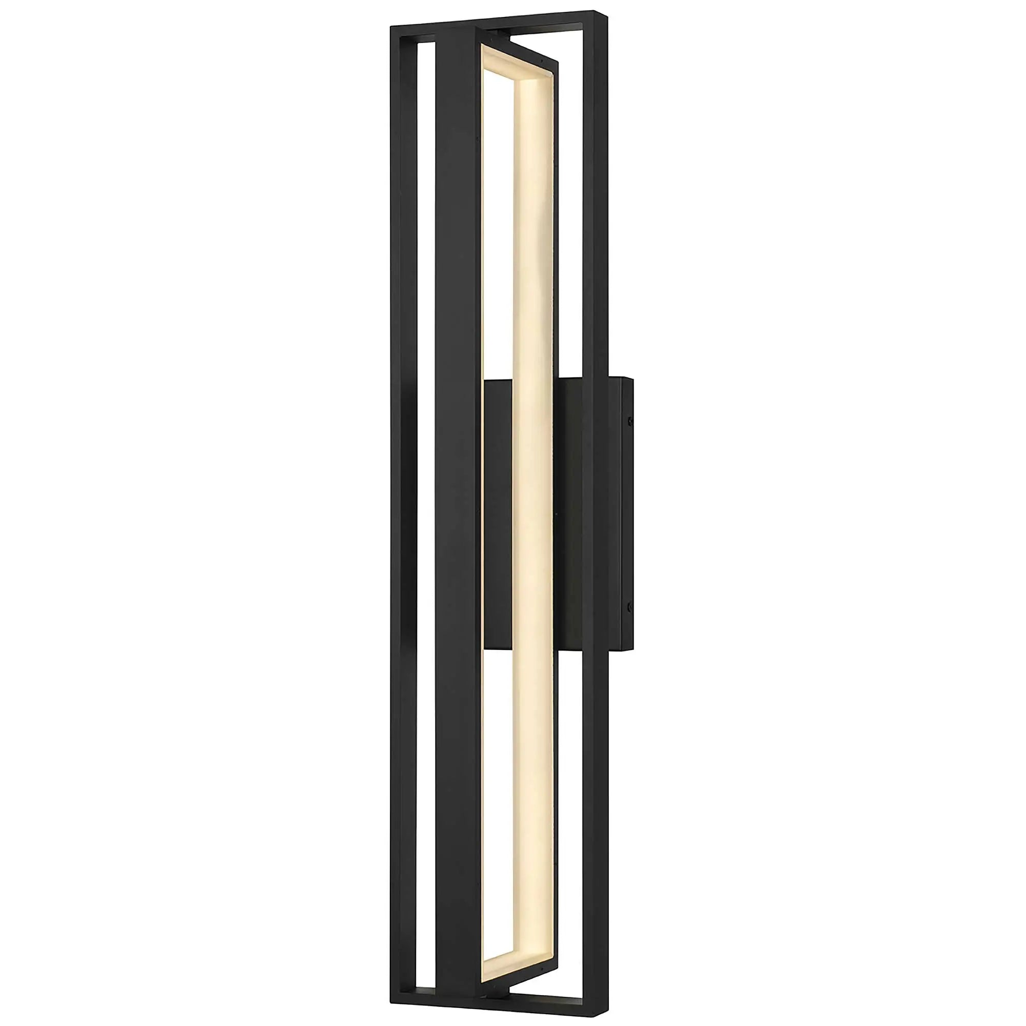 Black LED Dimmable Outdoor Hanging Light Homeroots Outdoor