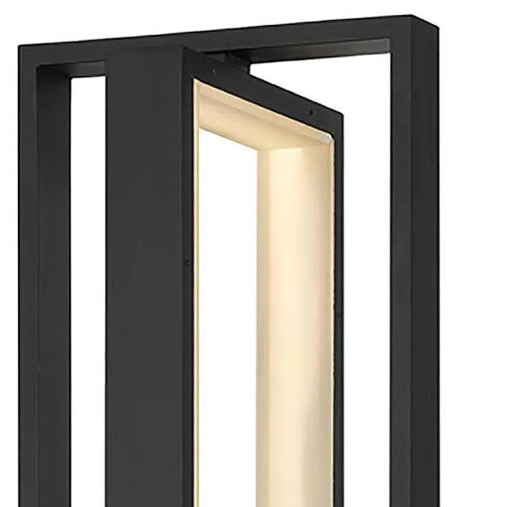 Black LED Dimmable Outdoor Hanging Light Homeroots Outdoor