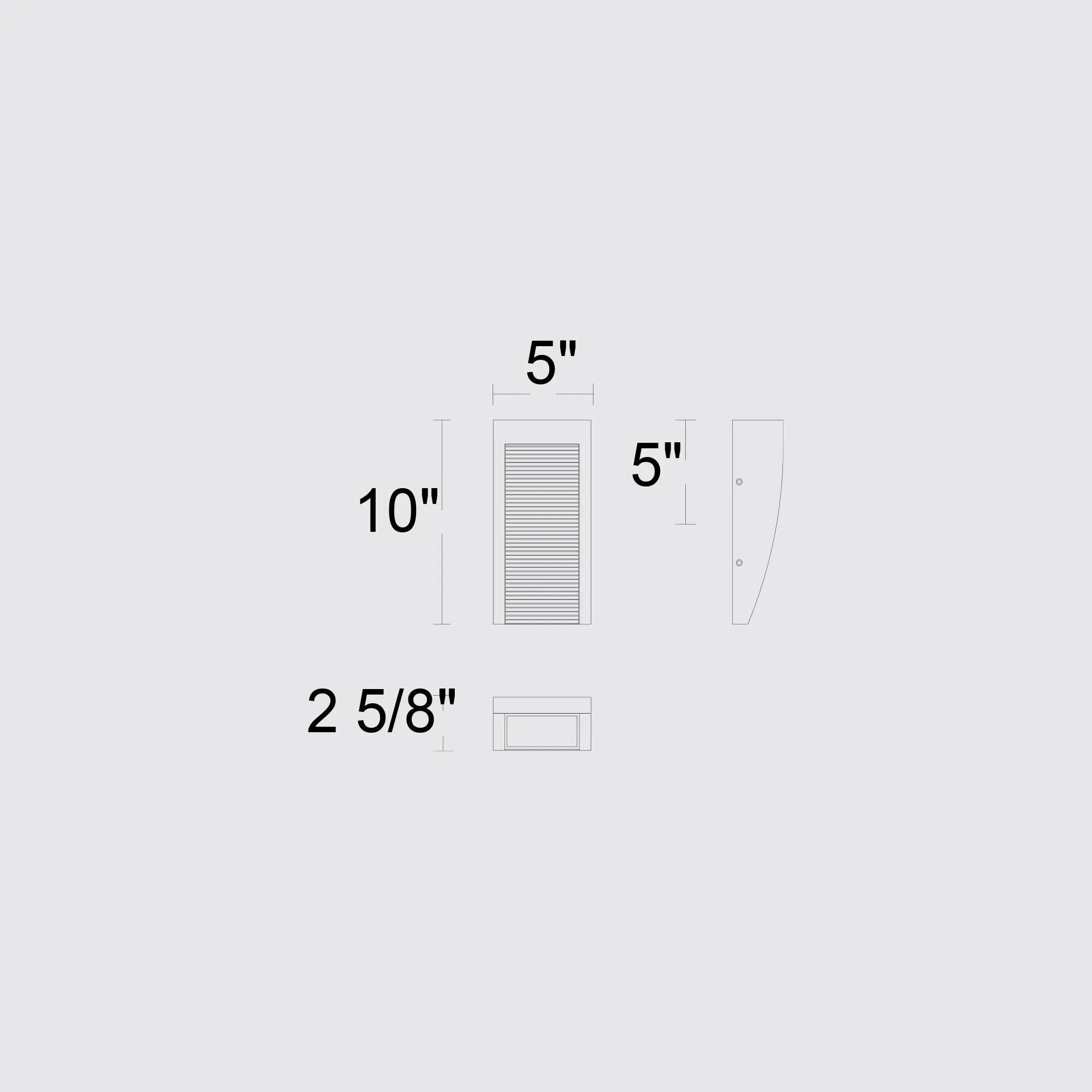 Black LED Dimmable Outdoor Hanging Light Homeroots Outdoor